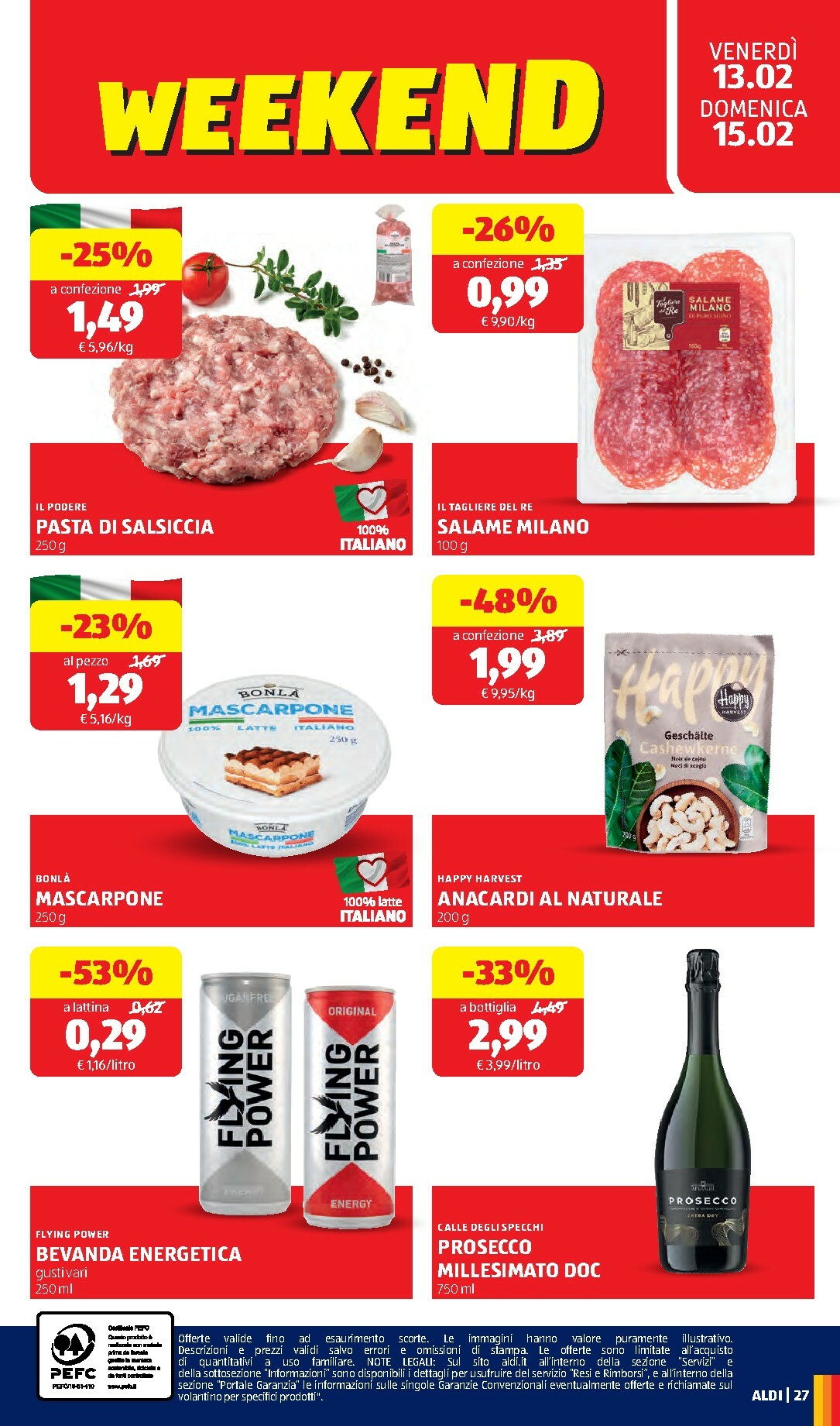 aldi - Volantino ALDI valido dal 09/02/2026 al 15/02/2026 - page: 27