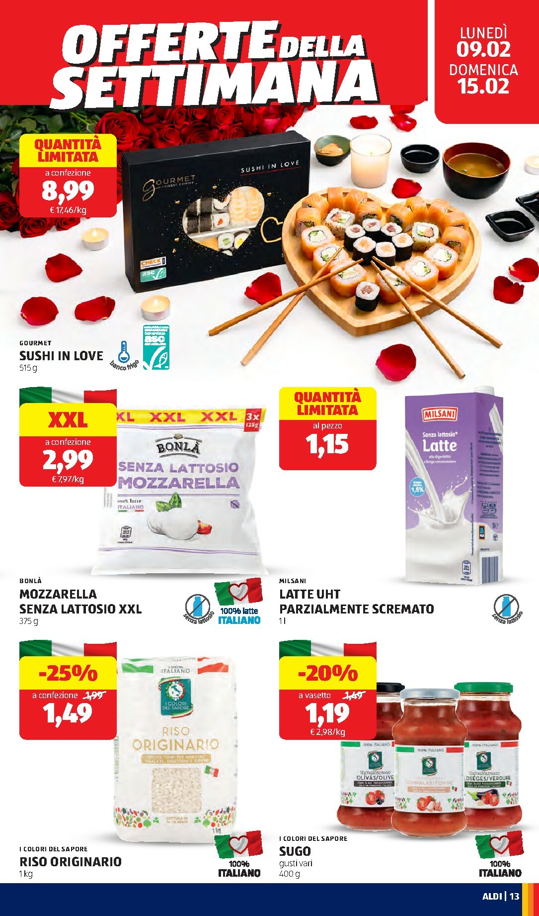 aldi - Volantino ALDI valido dal 09/02/2026 al 15/02/2026 - page: 13