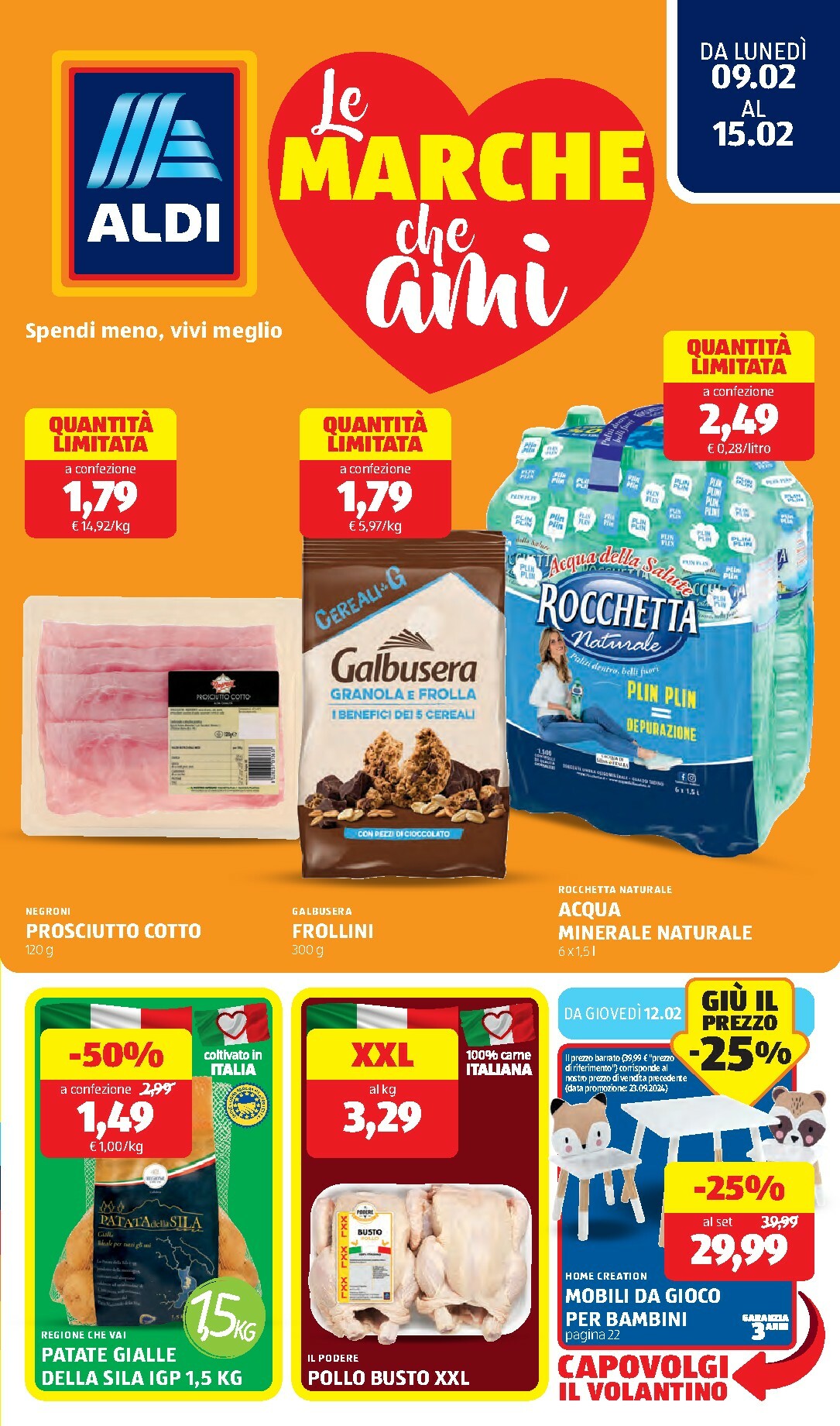 aldi - Volantino ALDI valido dal 09/02/2026 al 15/02/2026 - page: 1