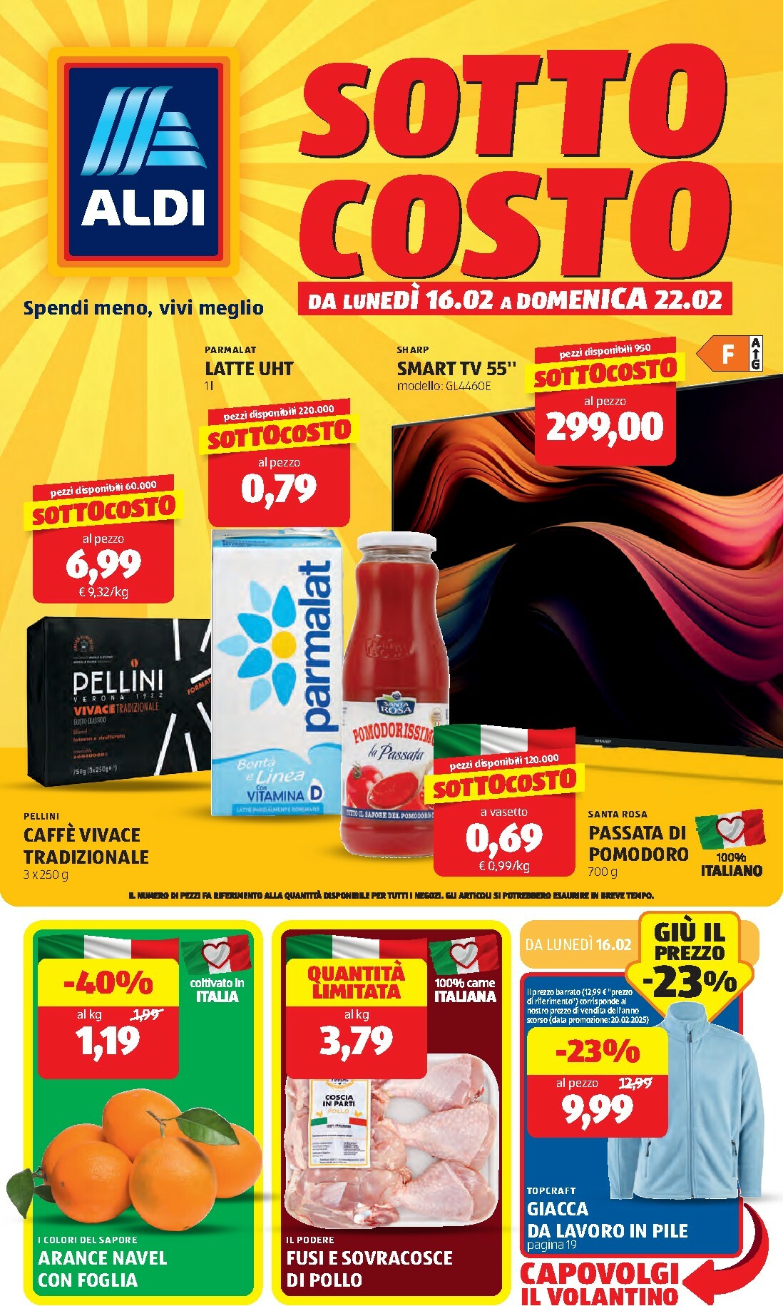 aldi - Volantino ALDI valido dal 16/02/2026 al 22/02/2026