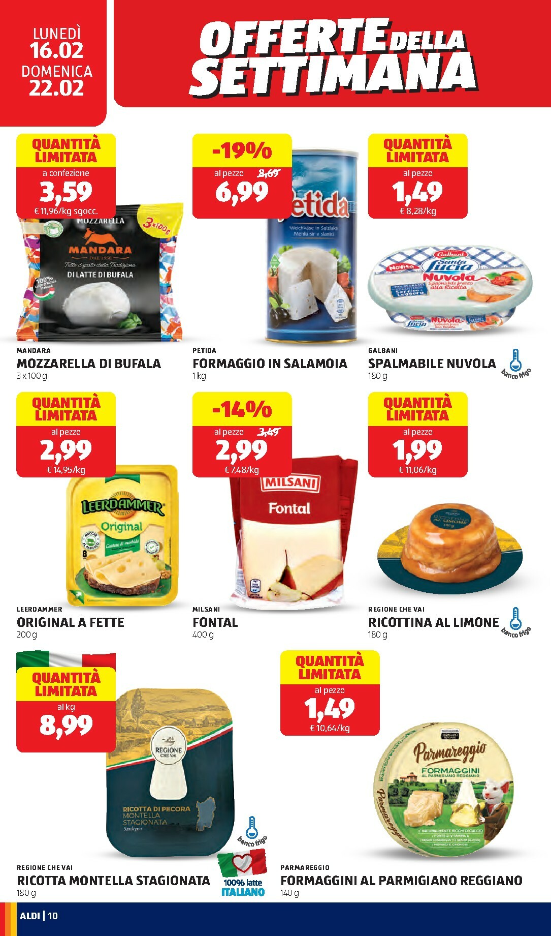 aldi - Volantino ALDI valido dal 16/02/2026 al 22/02/2026 - page: 10
