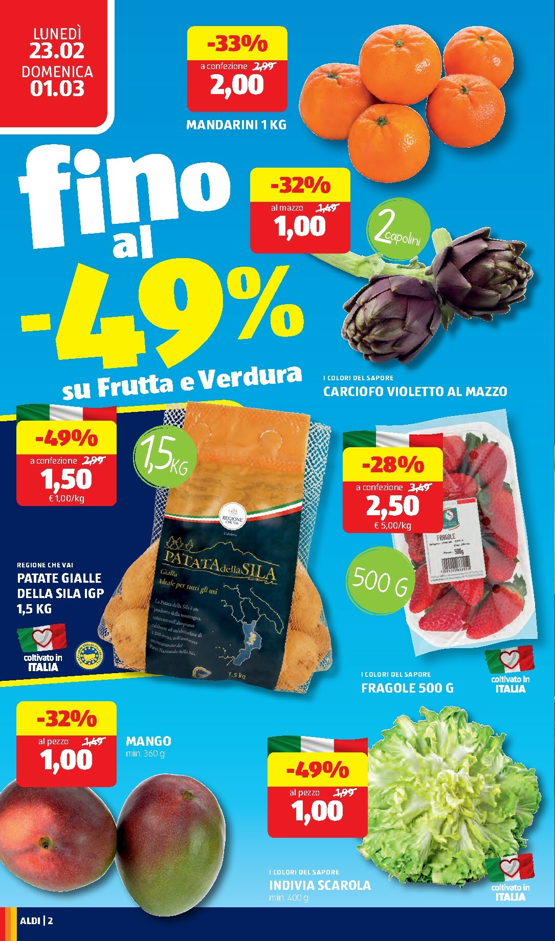 aldi - Volantino ALDI valido dal 23/02/2026 al 01/03/2026 - page: 2