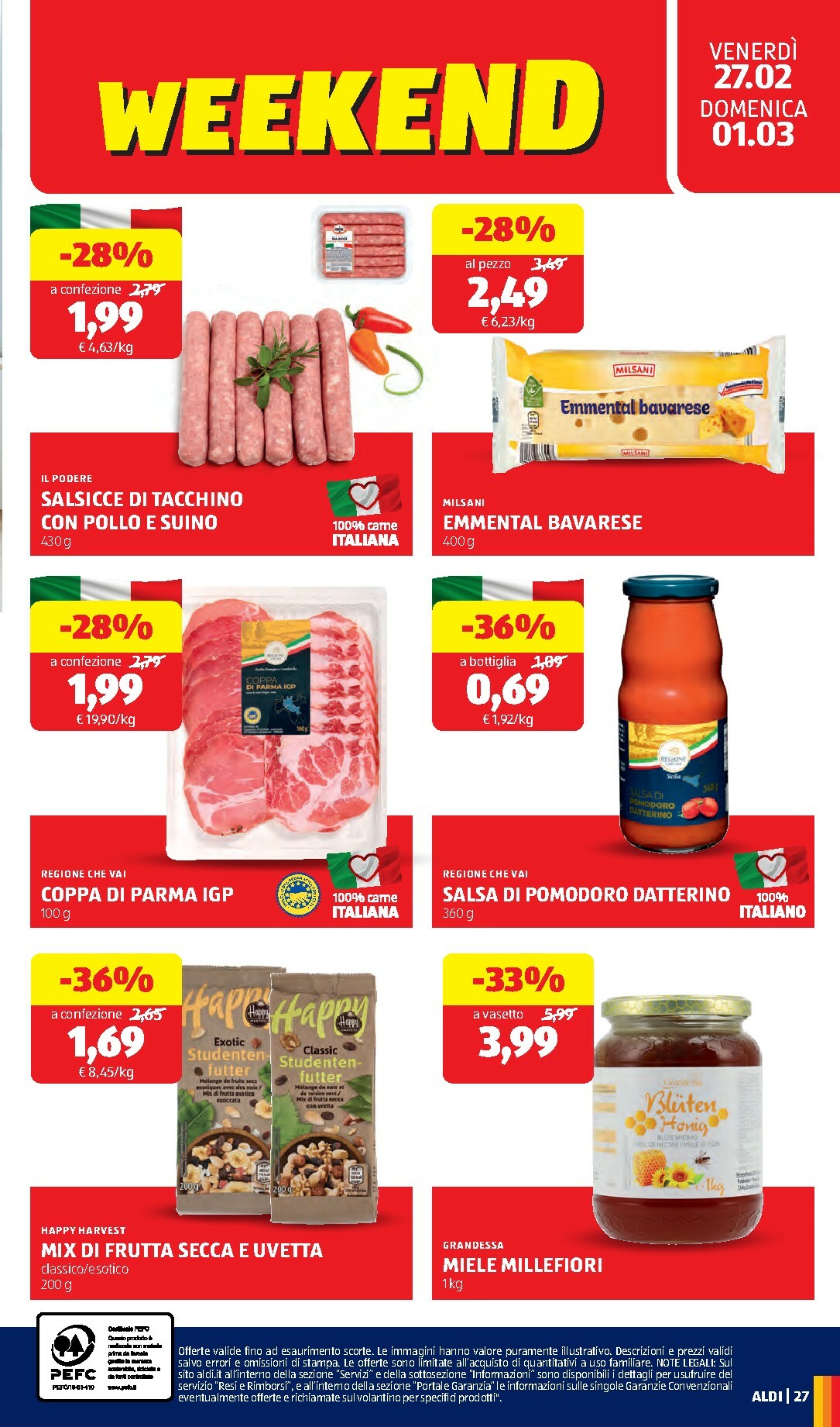 aldi - Volantino ALDI valido dal 23/02/2026 al 01/03/2026 - page: 27
