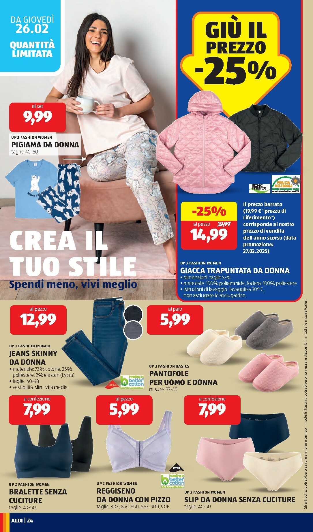 aldi - Volantino ALDI valido dal 23/02/2026 al 01/03/2026 - page: 24