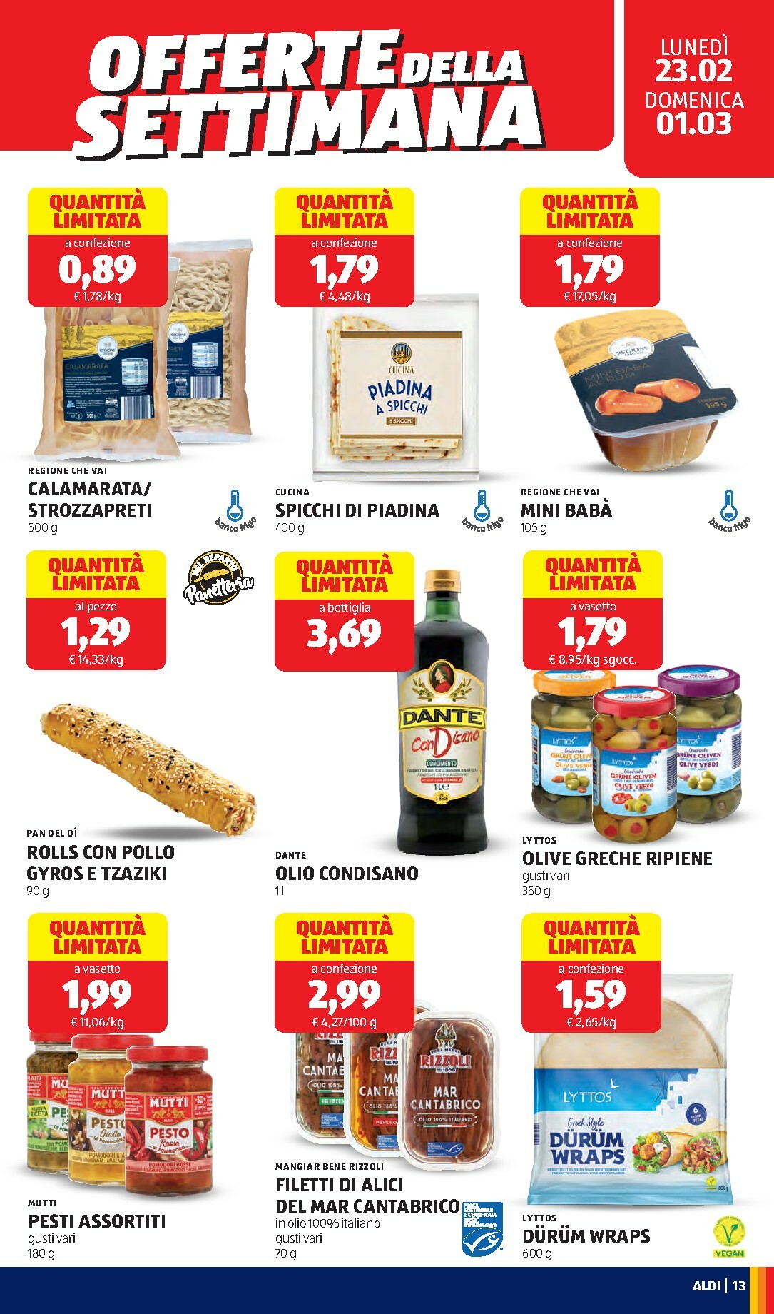 aldi - Volantino ALDI valido dal 23/02/2026 al 01/03/2026 - page: 13