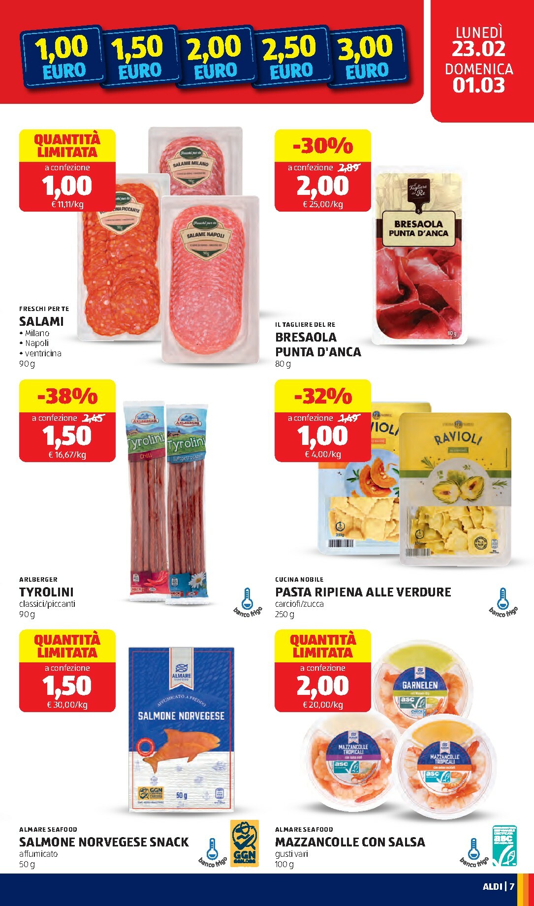 aldi - Volantino ALDI valido dal 23/02/2026 al 01/03/2026 - page: 7