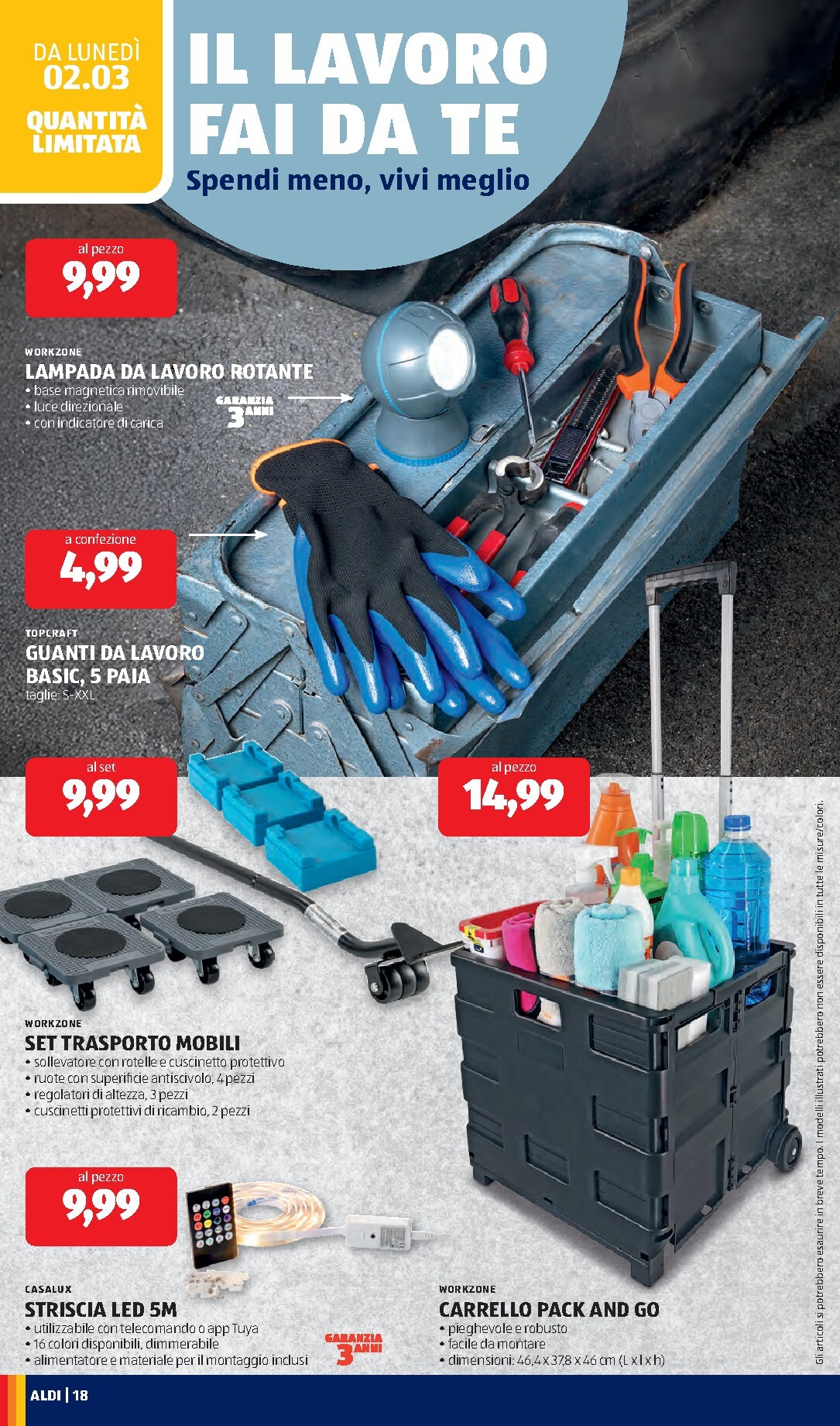 aldi - Volantino ALDI valido dal 02/03/2026 al 08/03/2026 - page: 18