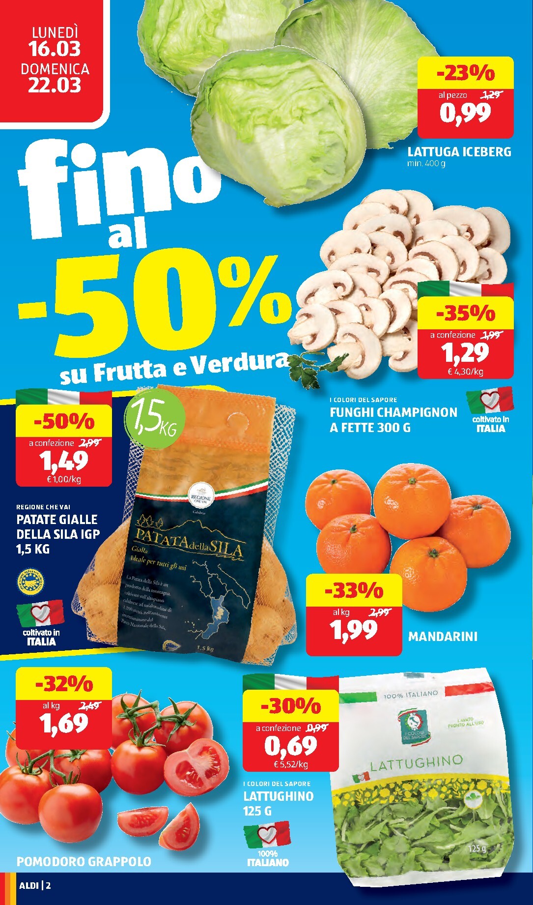 aldi - Volantino ALDI valido dal 16/03/2026 al 22/03/2026 - page: 2