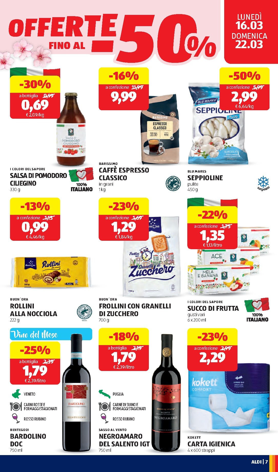 aldi - Volantino ALDI valido dal 16/03/2026 al 22/03/2026 - page: 7