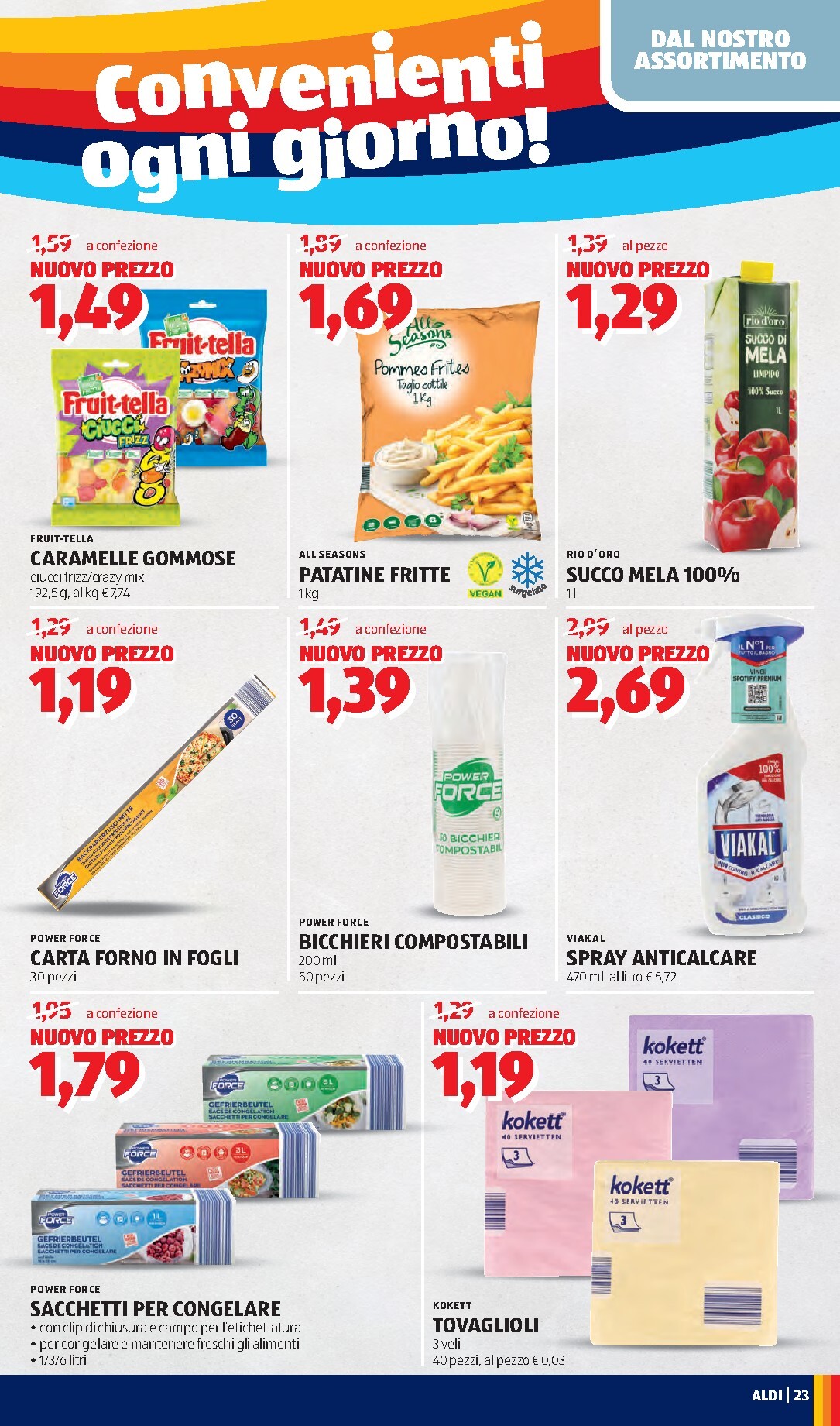 aldi - Volantino ALDI valido dal 16/03/2026 al 22/03/2026 - page: 23