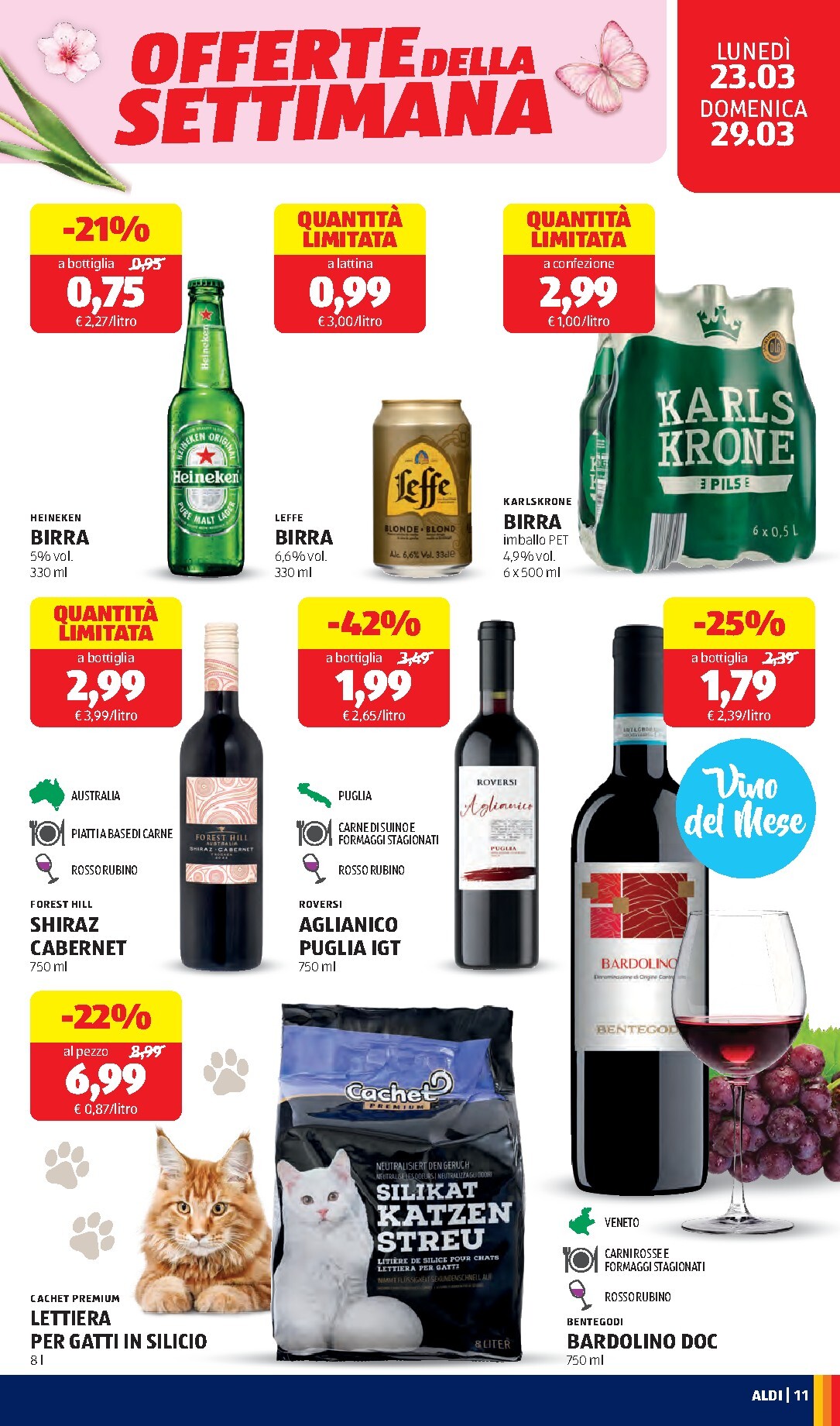 aldi - Volantino ALDI valido dal 23/03/2026 al 29/03/2026 - page: 11