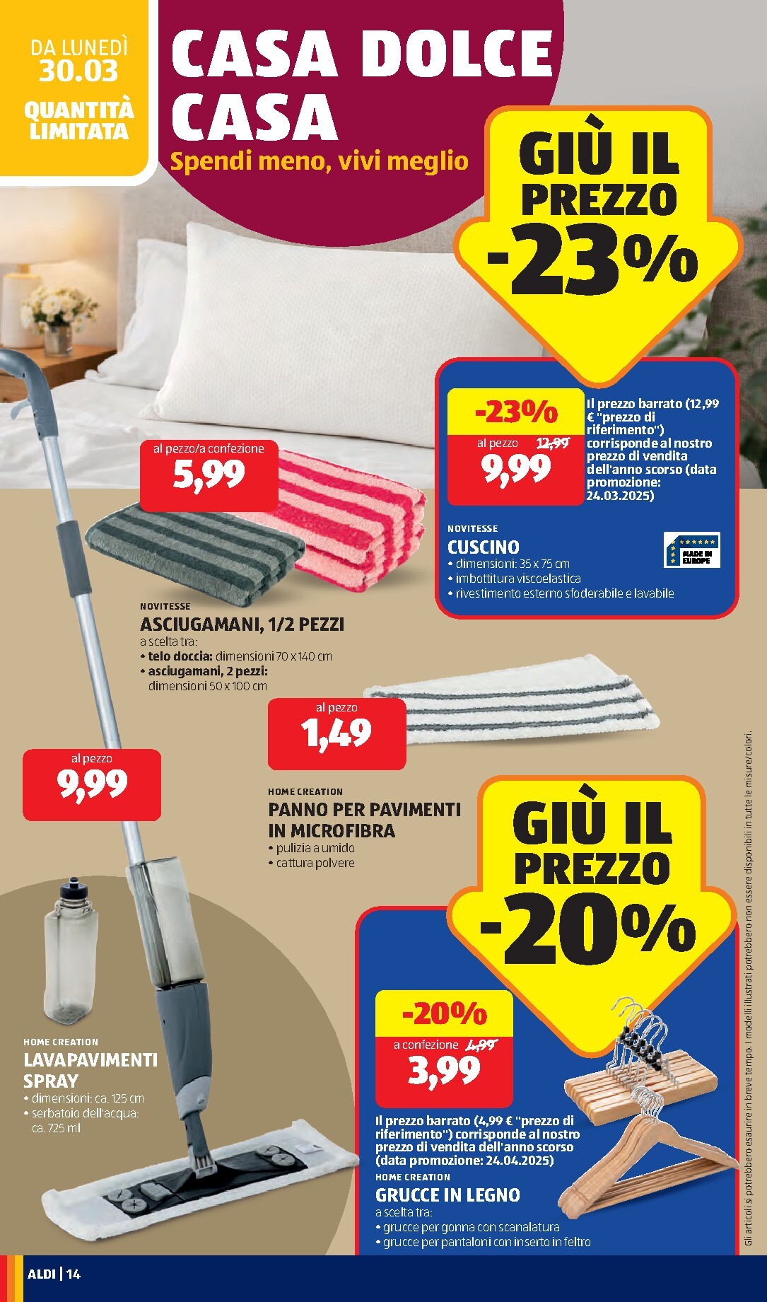 aldi - Volantino ALDI valido dal 30/03/2026 al 04/04/2026 - page: 14