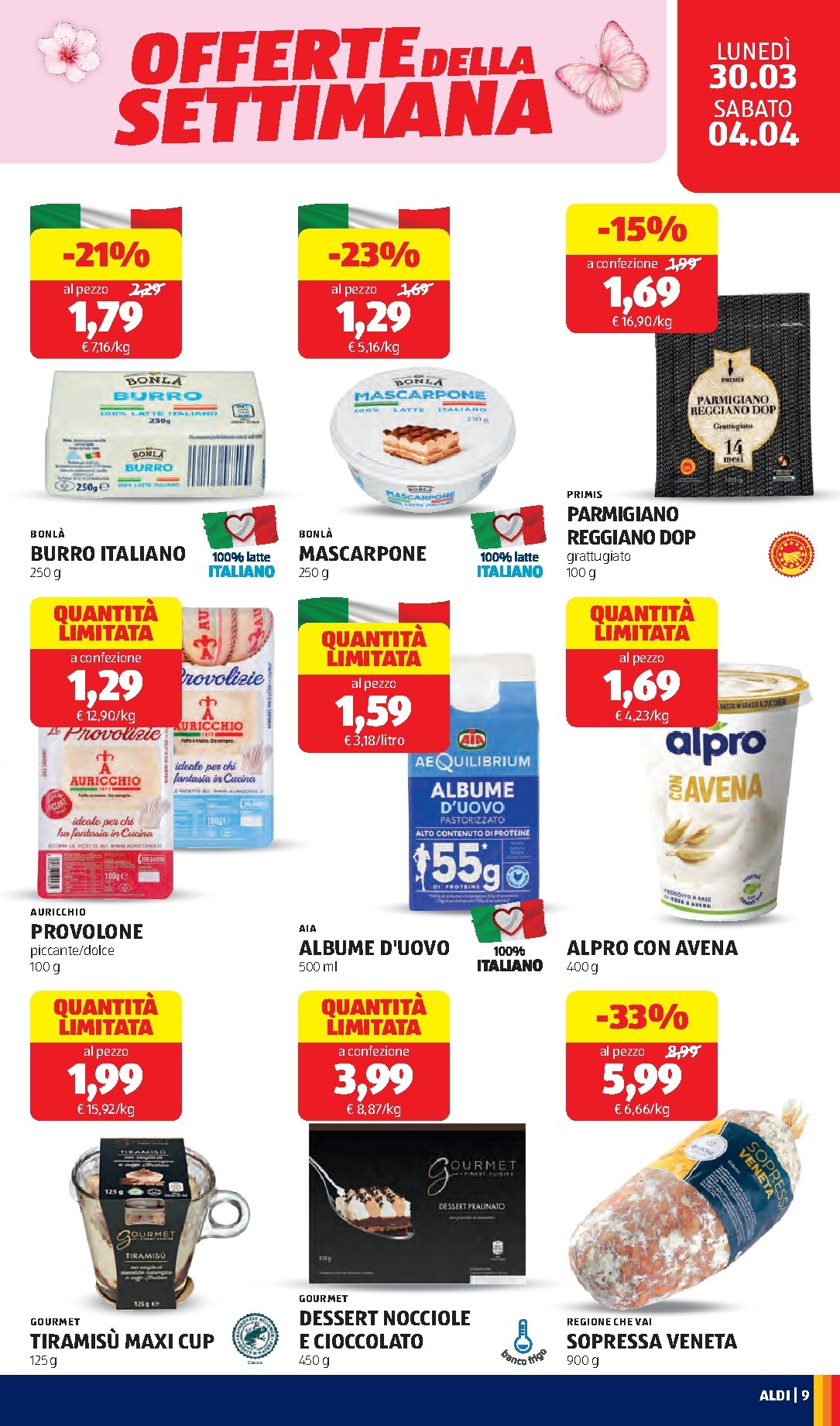 aldi - Volantino ALDI valido dal 30/03/2026 al 04/04/2026 - page: 9