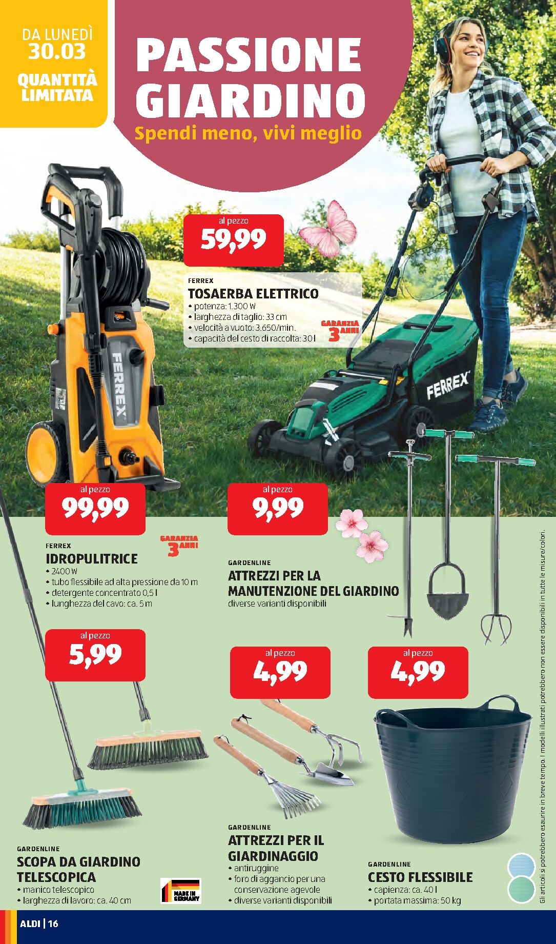 aldi - Volantino ALDI valido dal 30/03/2026 al 04/04/2026 - page: 16