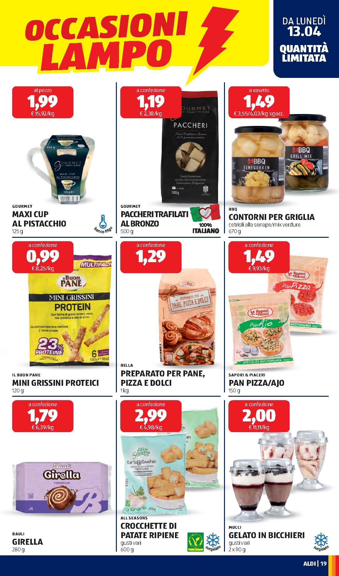 aldi - Volantino ALDI valido dal 13/04/2026 al 19/04/2026 - page: 19