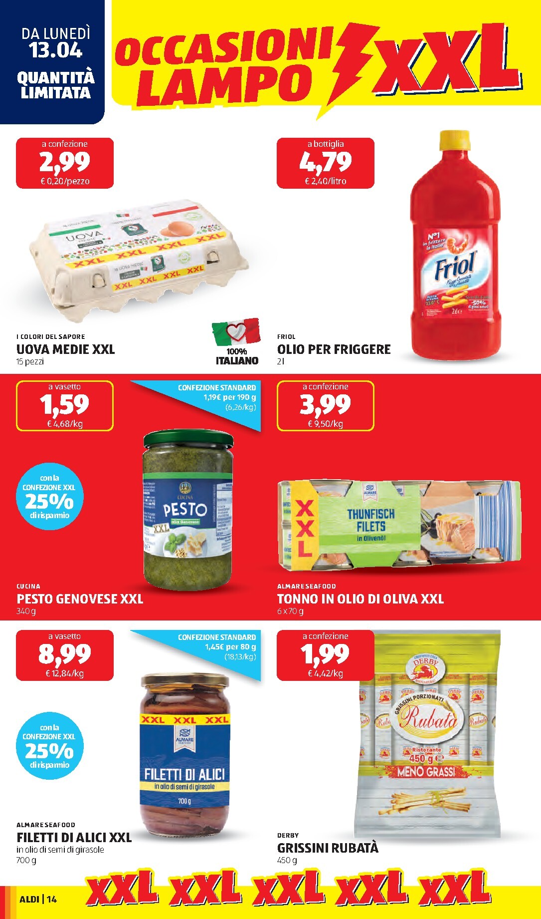 aldi - Volantino ALDI valido dal 13/04/2026 al 19/04/2026 - page: 14