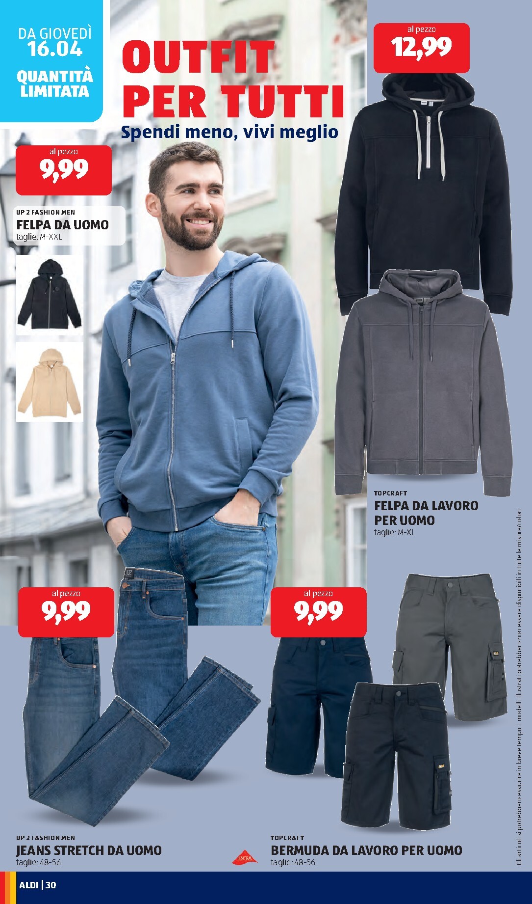 aldi - Volantino ALDI valido dal 13/04/2026 al 19/04/2026 - page: 30