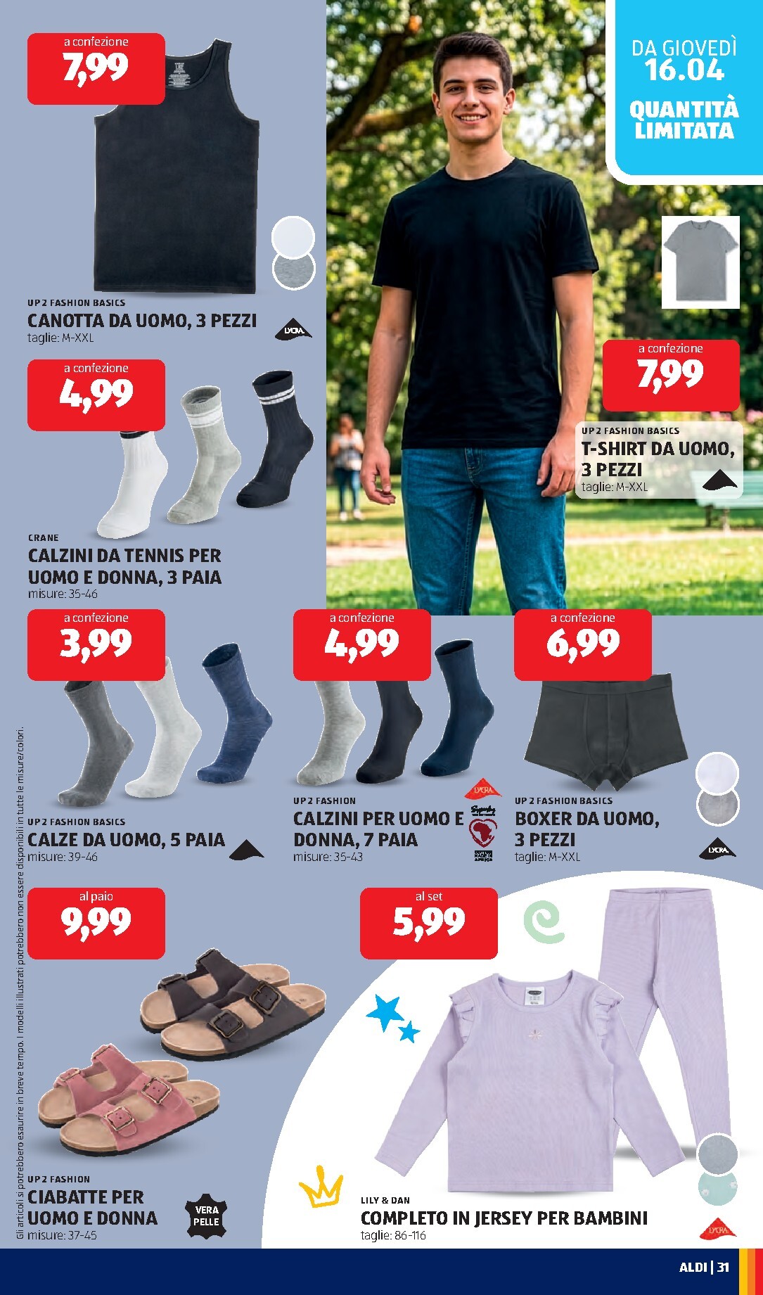 aldi - Volantino ALDI valido dal 13/04/2026 al 19/04/2026 - page: 31
