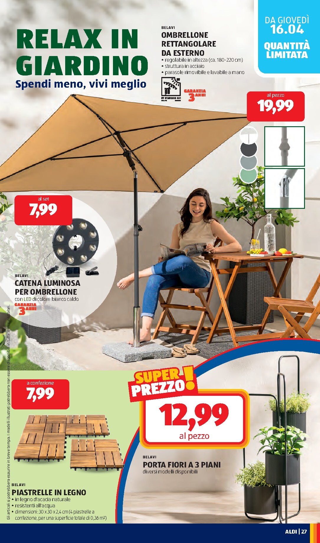 aldi - Volantino ALDI valido dal 13/04/2026 al 19/04/2026 - page: 27
