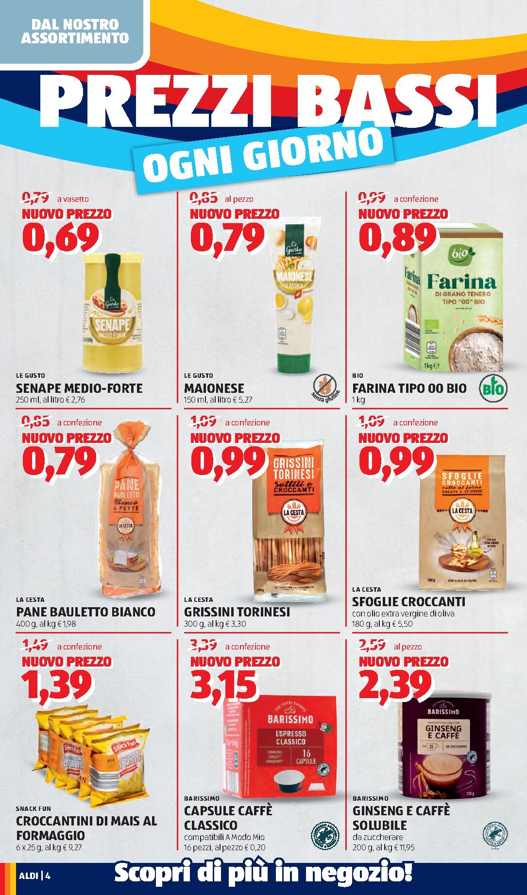 aldi - Volantino ALDI valido dal 13/04/2026 al 19/04/2026 - page: 4