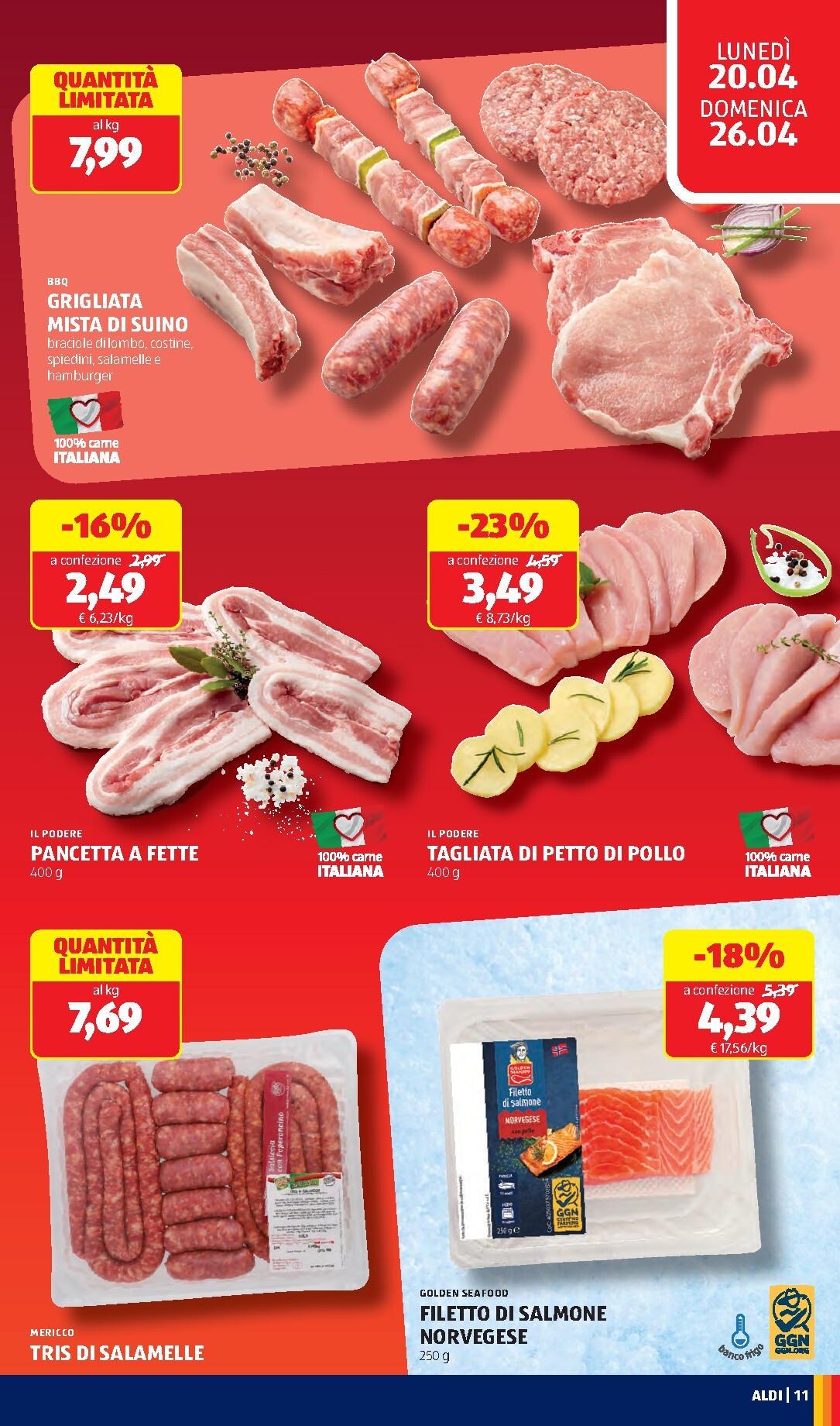 aldi - Volantino ALDI per la prossima settimana dal lunedì 20/04/2026 al domenica 26/04/2026 - page: 11