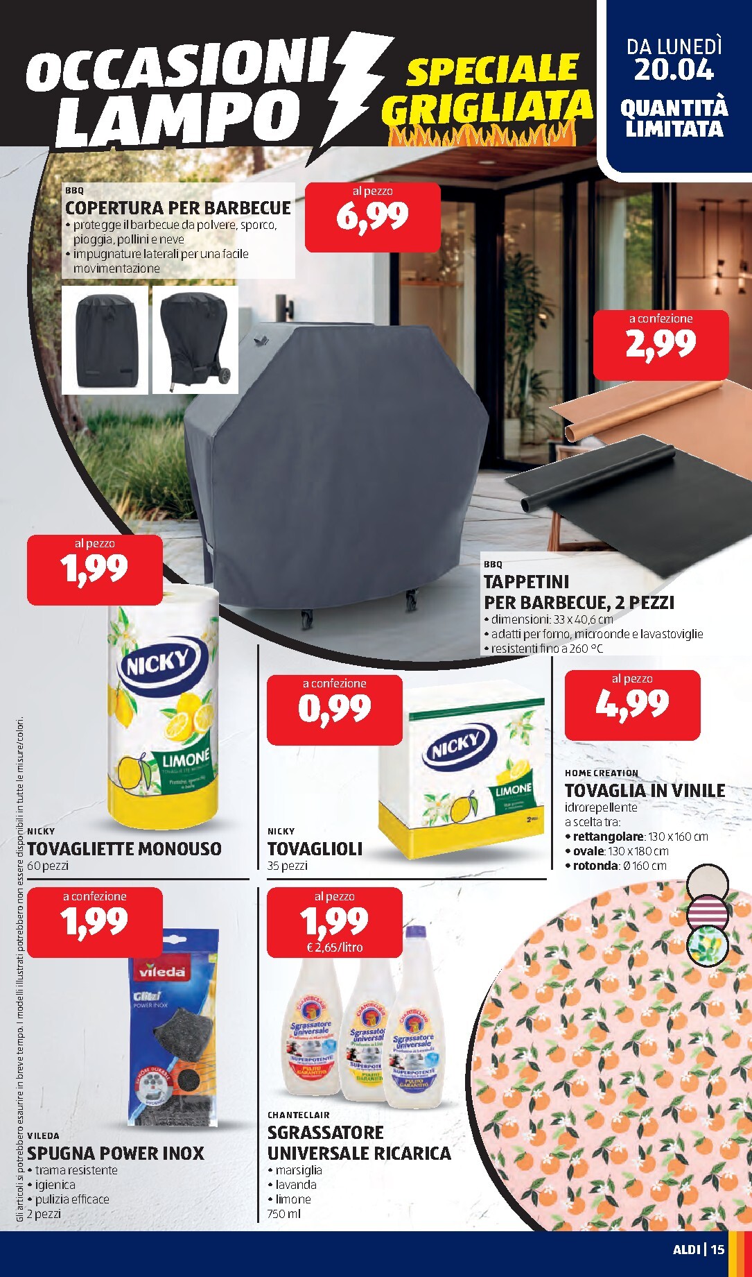 aldi - Volantino ALDI per la prossima settimana dal lunedì 20/04/2026 al domenica 26/04/2026 - page: 15