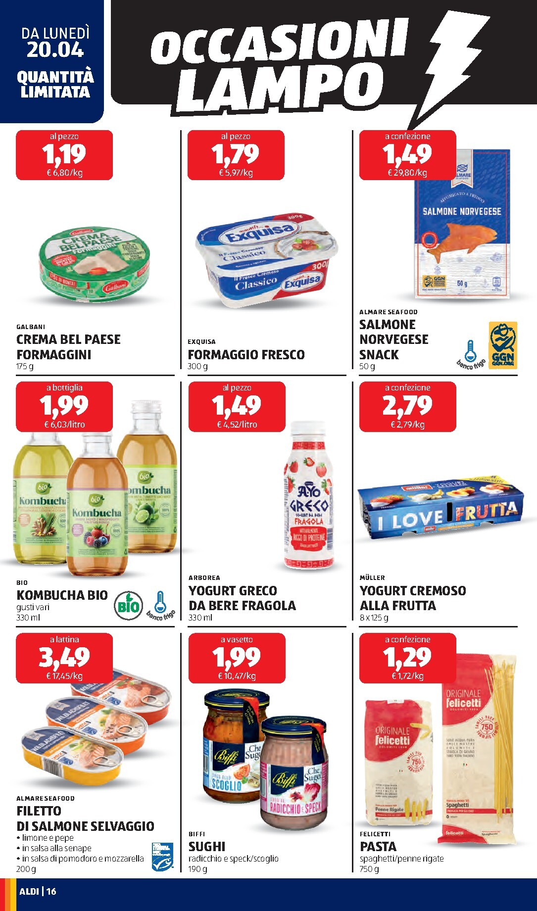 aldi - Volantino ALDI per la prossima settimana dal lunedì 20/04/2026 al domenica 26/04/2026 - page: 16