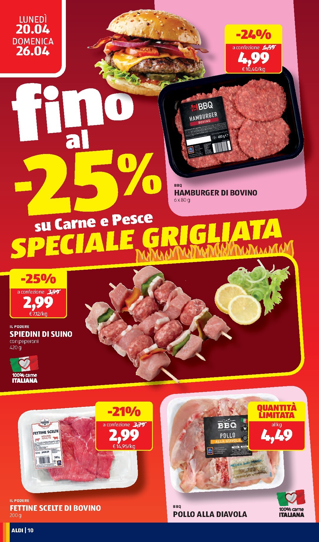 aldi - Volantino ALDI per la prossima settimana dal lunedì 20/04/2026 al domenica 26/04/2026 - page: 10