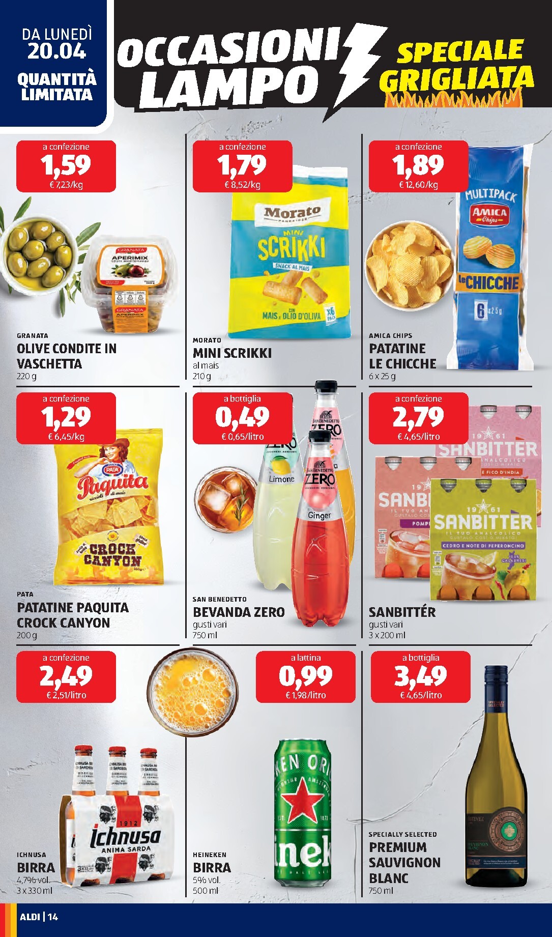 aldi - Volantino ALDI per la prossima settimana dal lunedì 20/04/2026 al domenica 26/04/2026 - page: 14