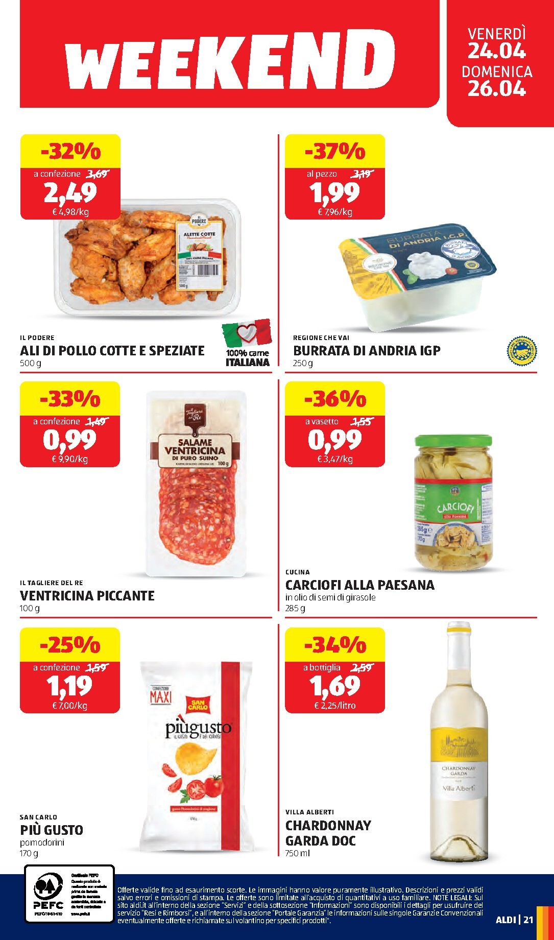 aldi - Volantino ALDI per la prossima settimana dal lunedì 20/04/2026 al domenica 26/04/2026 - page: 21