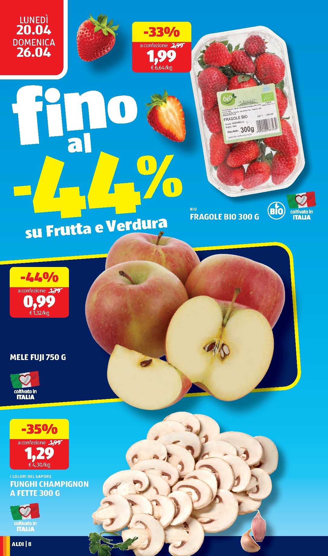 aldi - Volantino ALDI per la prossima settimana dal lunedì 20/04/2026 al domenica 26/04/2026 - page: 8