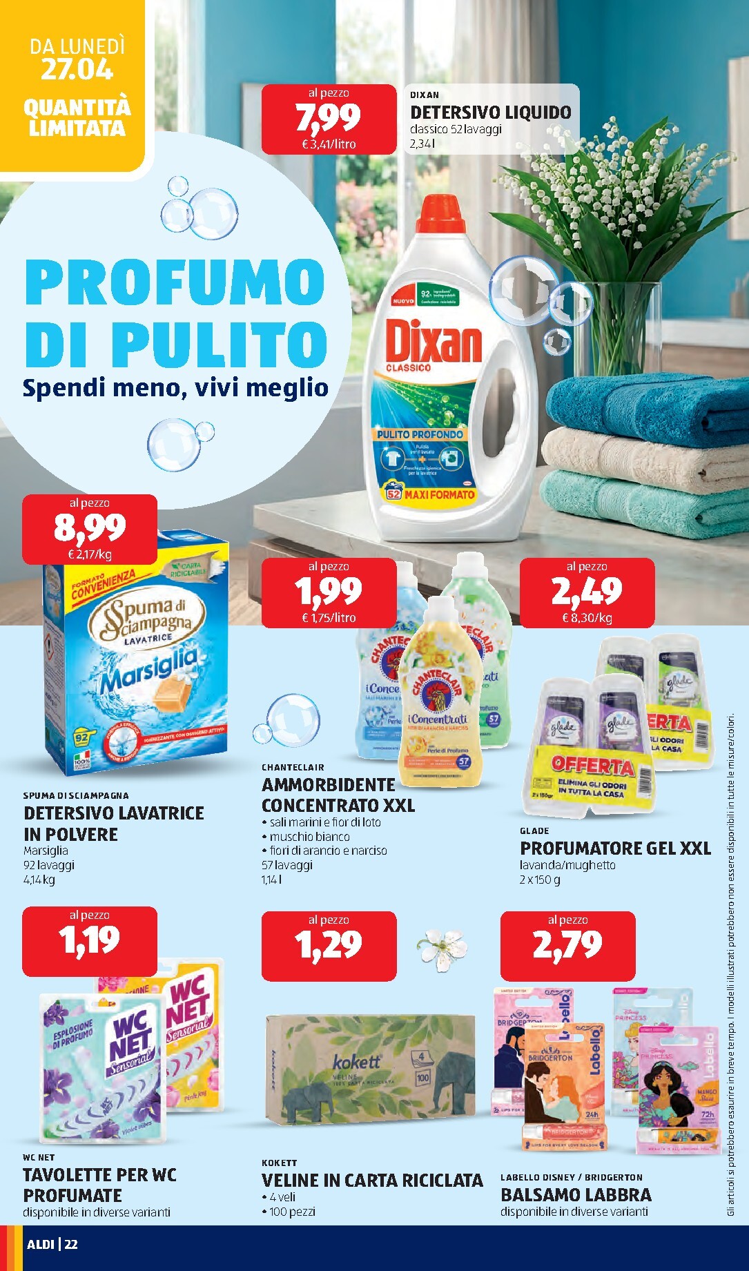 aldi - Volantino ALDI per la prossima settimana dal lunedì 27/04/2026 al domenica 03/05/2026 - page: 22