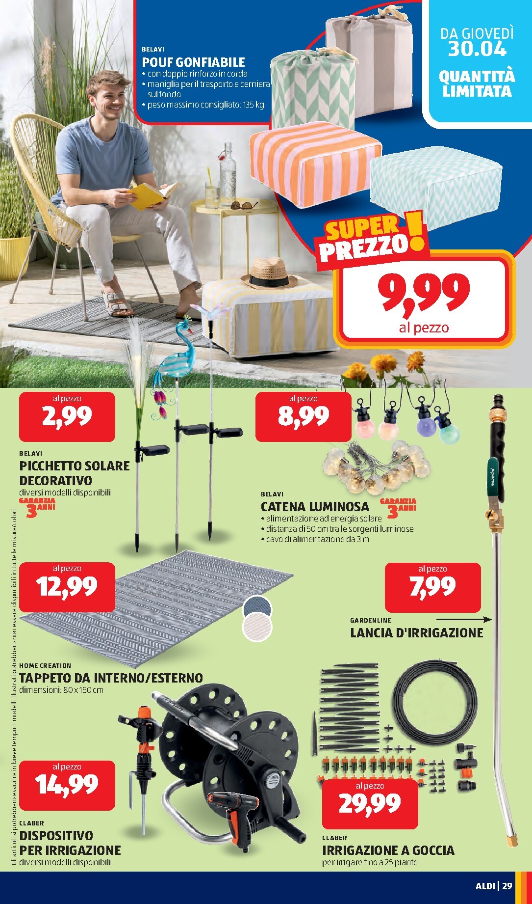 aldi - Volantino ALDI per la prossima settimana dal lunedì 27/04/2026 al domenica 03/05/2026 - page: 29