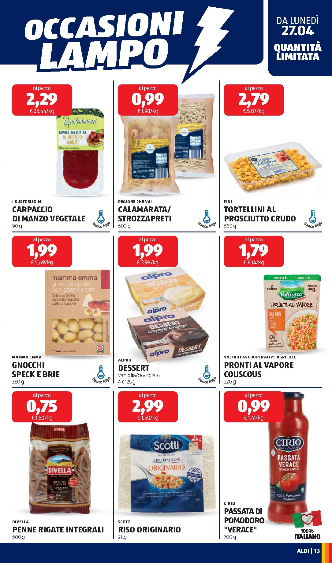 aldi - Volantino ALDI per la prossima settimana dal lunedì 27/04/2026 al domenica 03/05/2026 - page: 13