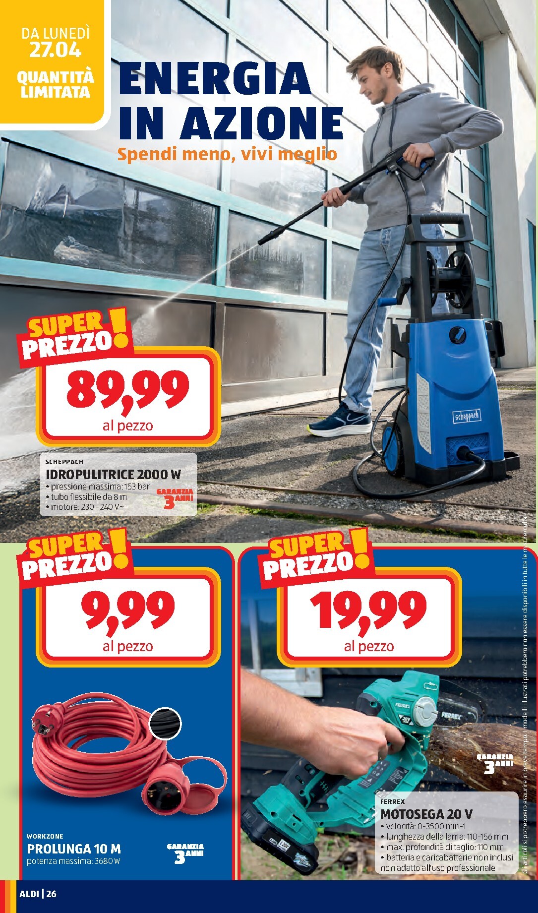aldi - Volantino ALDI per la prossima settimana dal lunedì 27/04/2026 al domenica 03/05/2026 - page: 26