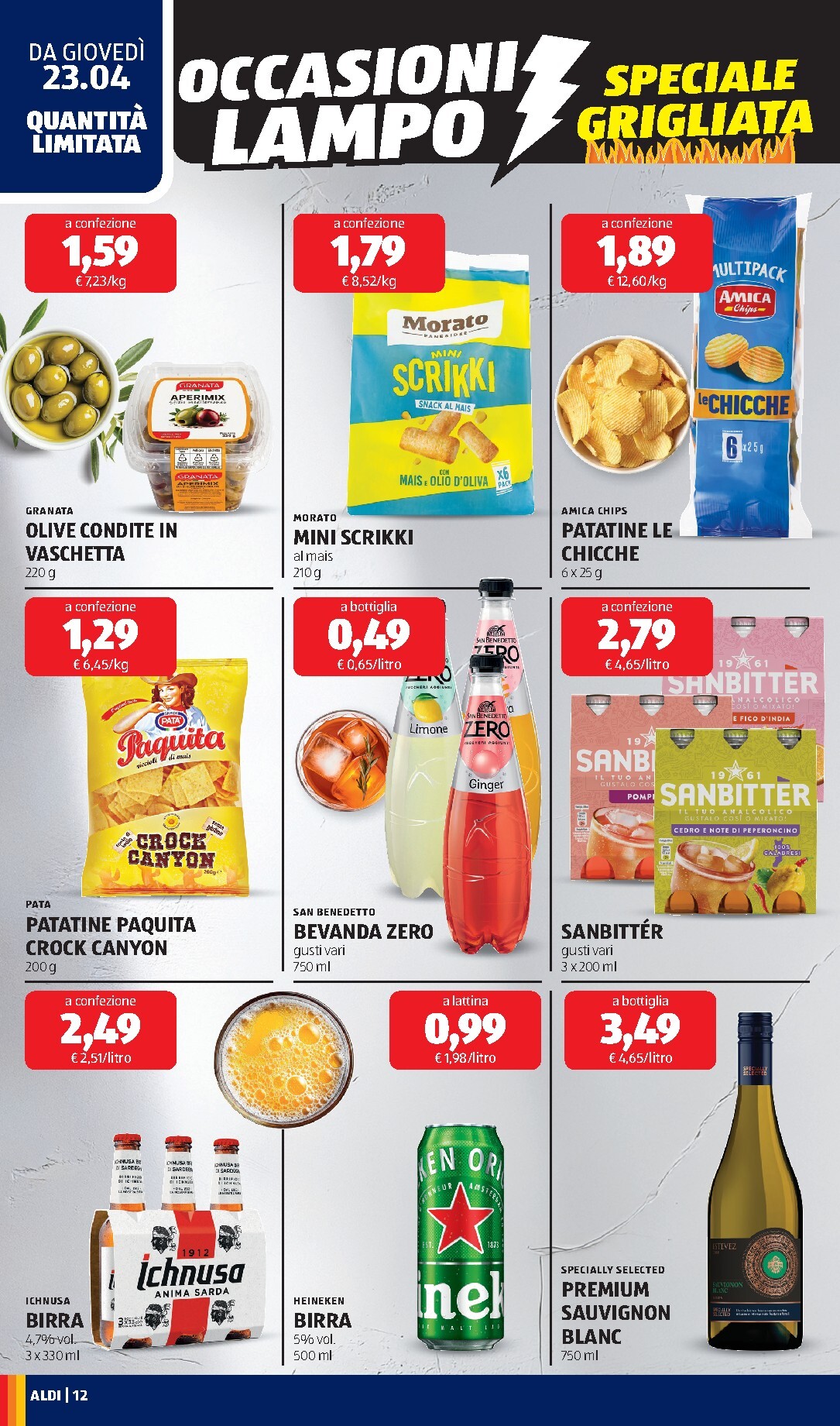 aldi - Volantino futuro ALDI - Nuovo Apertura Trieste valido dal giovedì 23/04/2026 al domenica 26/04/2026 - page: 12