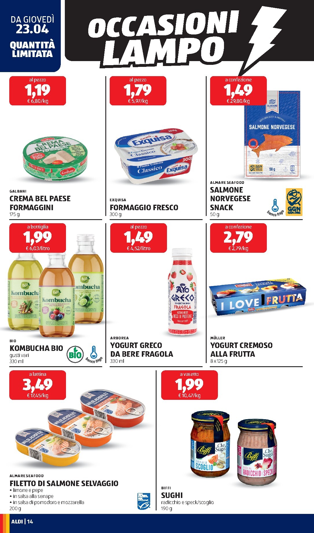 aldi - Volantino futuro ALDI - Nuovo Apertura Trieste valido dal giovedì 23/04/2026 al domenica 26/04/2026 - page: 14