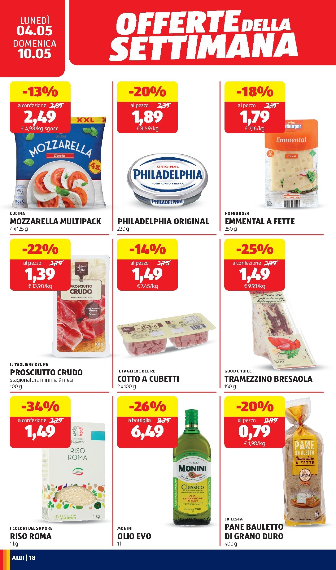 aldi - Volantino ALDI per la prossima settimana dal lunedì 04/05/2026 al domenica 10/05/2026 - page: 18