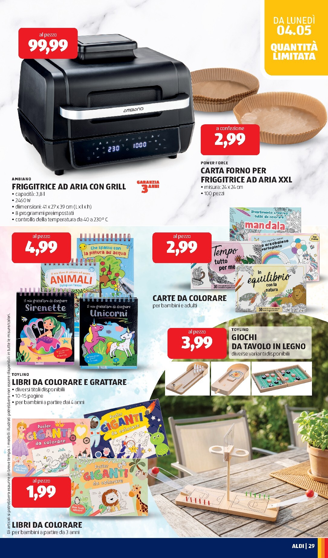 aldi - Volantino ALDI per la prossima settimana dal lunedì 04/05/2026 al domenica 10/05/2026 - page: 29