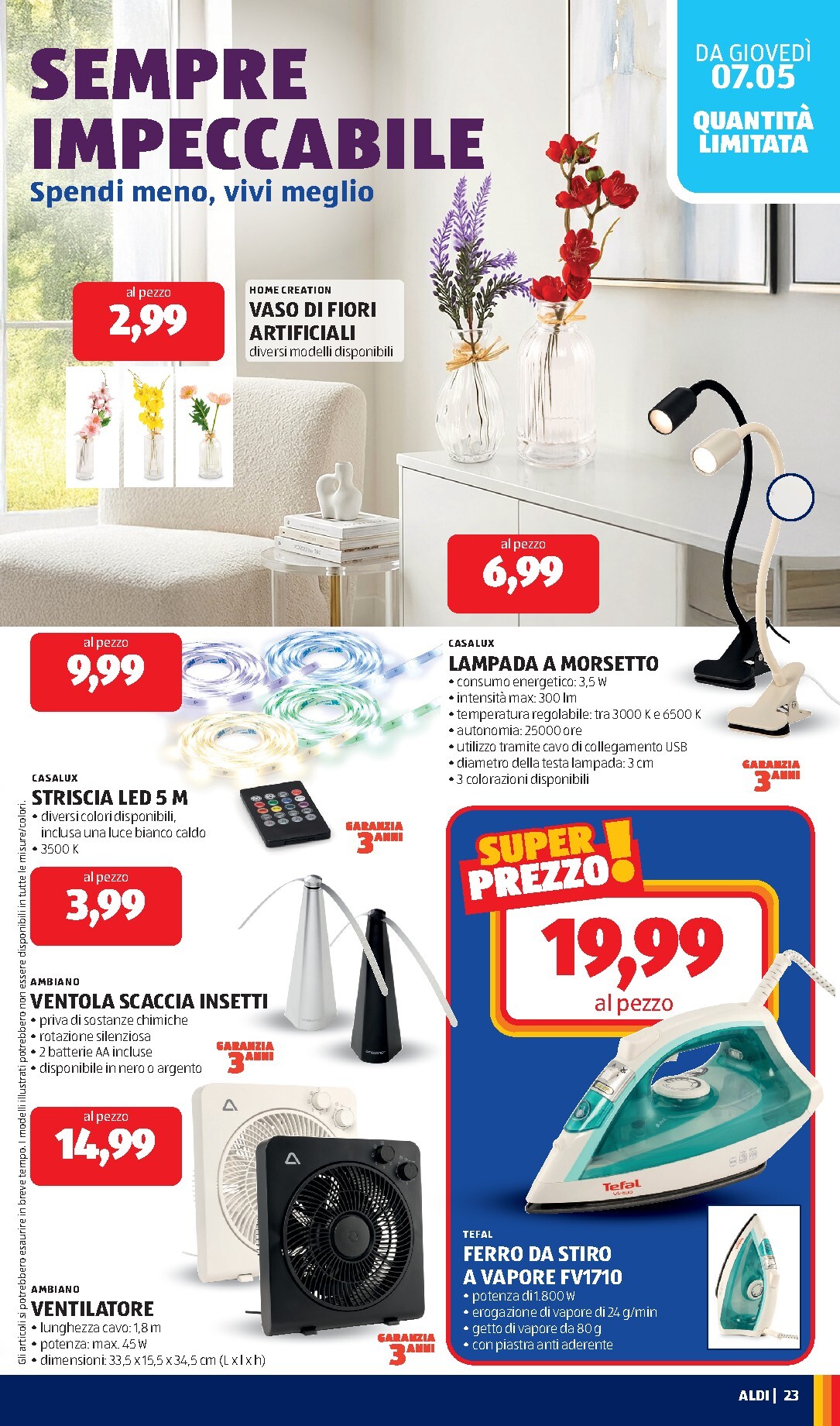 aldi - Volantino ALDI per la prossima settimana dal lunedì 04/05/2026 al domenica 10/05/2026 - page: 23