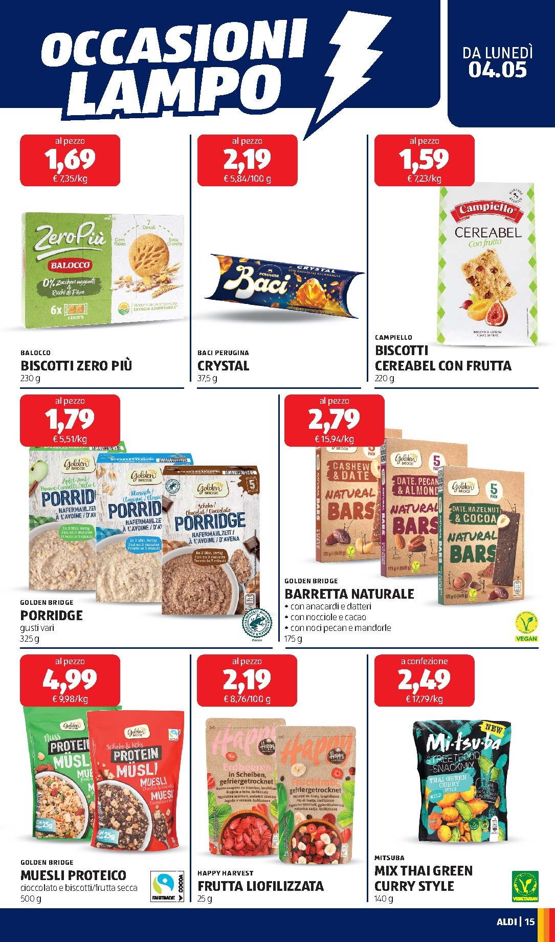 aldi - Volantino ALDI per la prossima settimana dal lunedì 04/05/2026 al domenica 10/05/2026 - page: 15