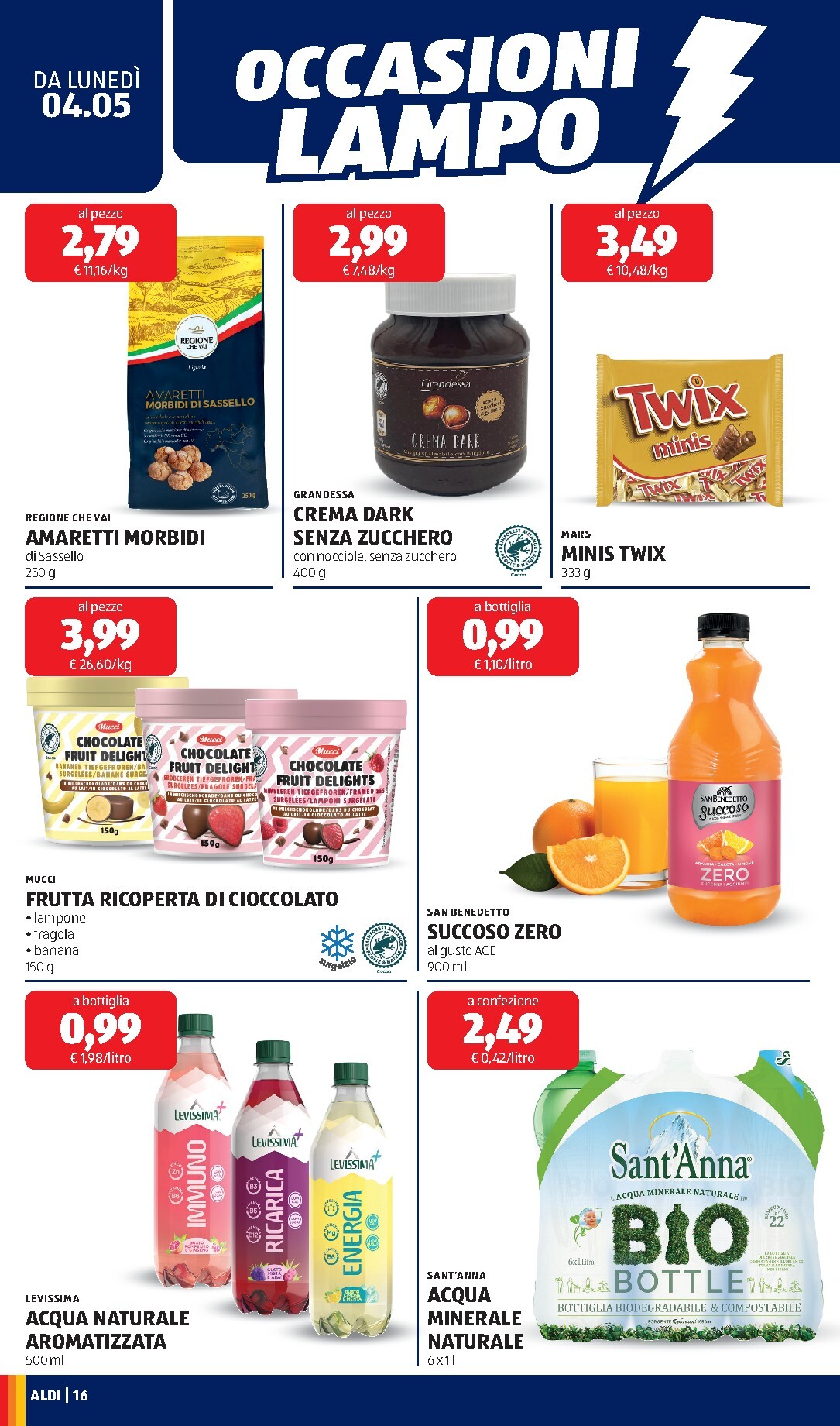 aldi - Volantino ALDI per la prossima settimana dal lunedì 04/05/2026 al domenica 10/05/2026 - page: 16