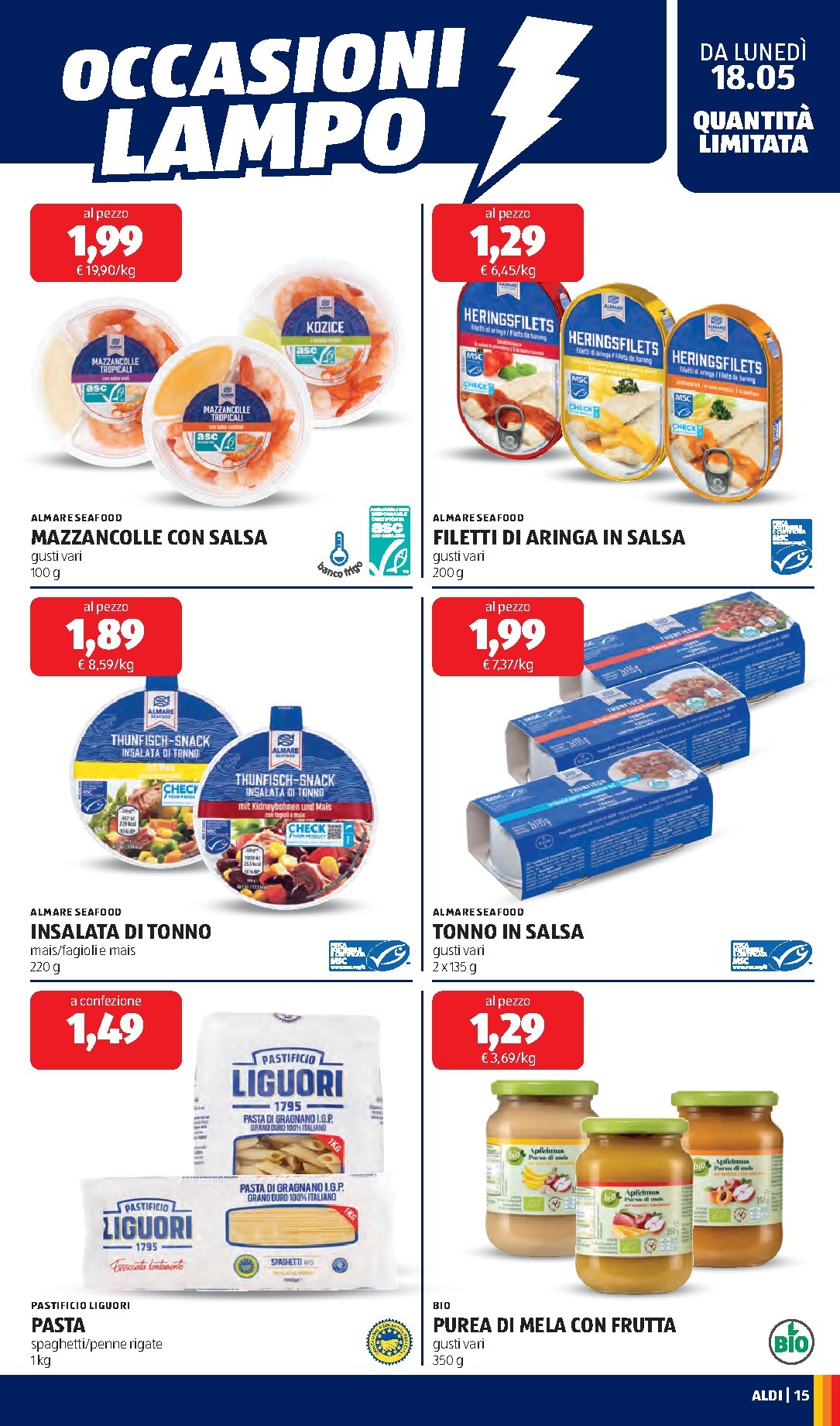 aldi - Volantino ALDI per la prossima settimana dal lunedì 18/05/2026 al domenica 24/05/2026 - page: 15