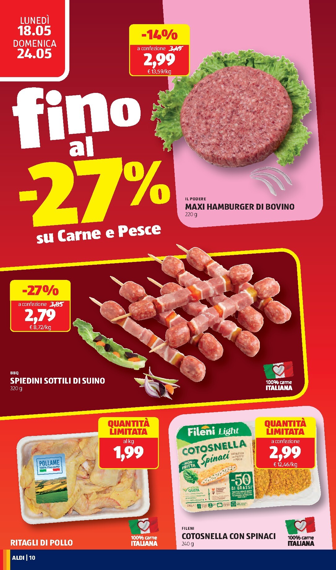 aldi - Volantino ALDI per la prossima settimana dal lunedì 18/05/2026 al domenica 24/05/2026 - page: 10