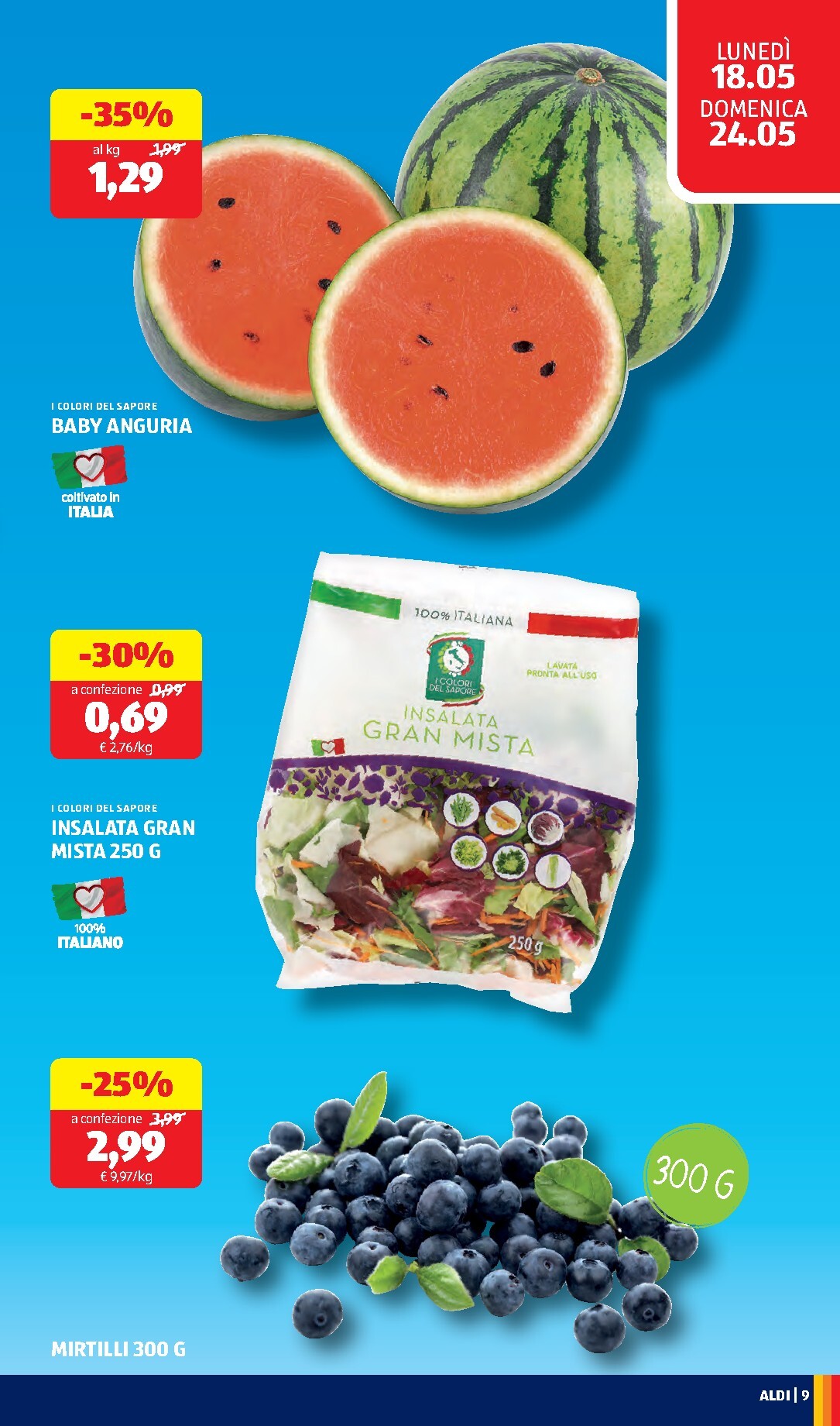 aldi - Volantino ALDI per la prossima settimana dal lunedì 18/05/2026 al domenica 24/05/2026 - page: 9