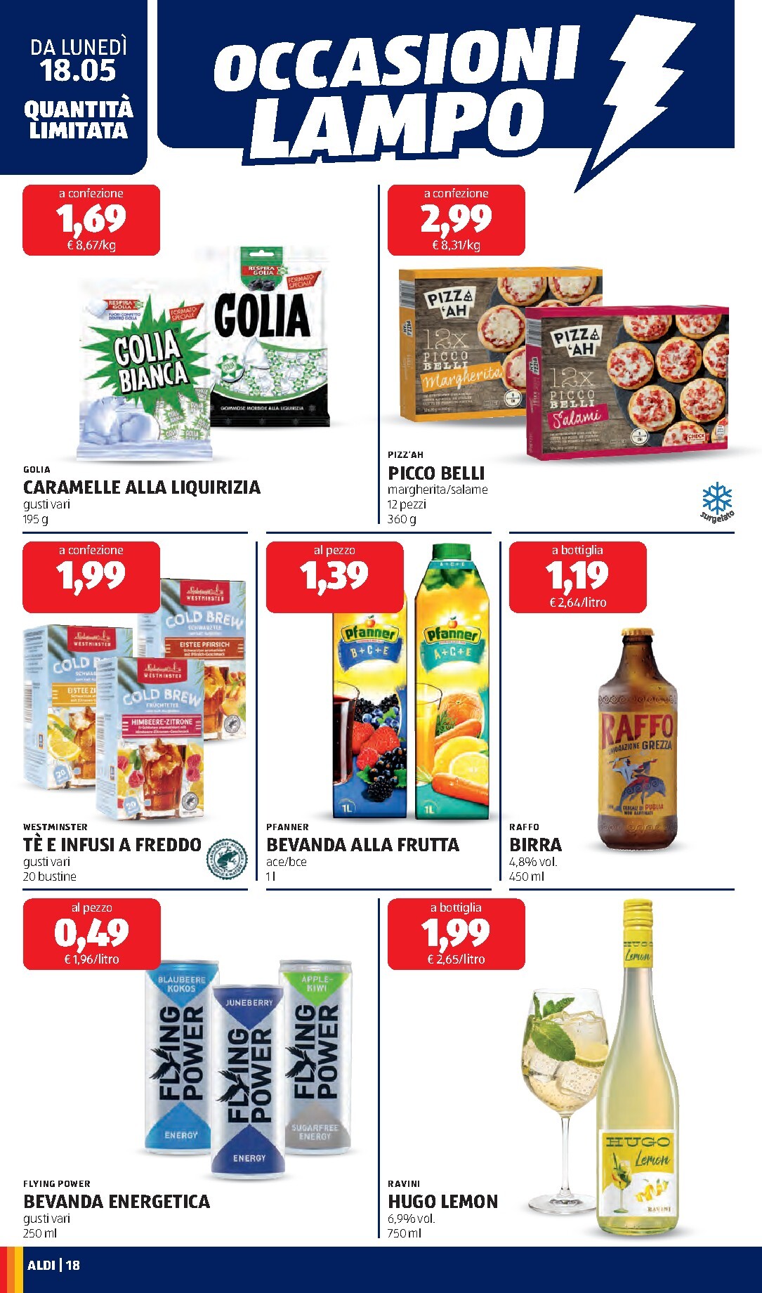 aldi - Volantino ALDI per la prossima settimana dal lunedì 18/05/2026 al domenica 24/05/2026 - page: 18