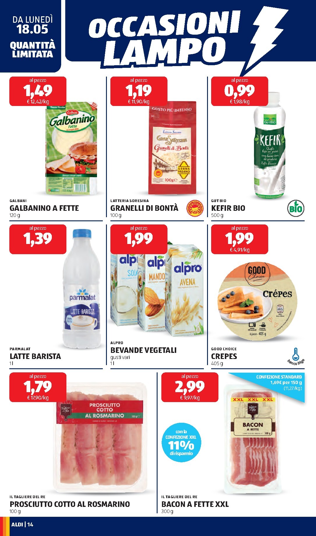 aldi - Volantino ALDI per la prossima settimana dal lunedì 18/05/2026 al domenica 24/05/2026 - page: 14