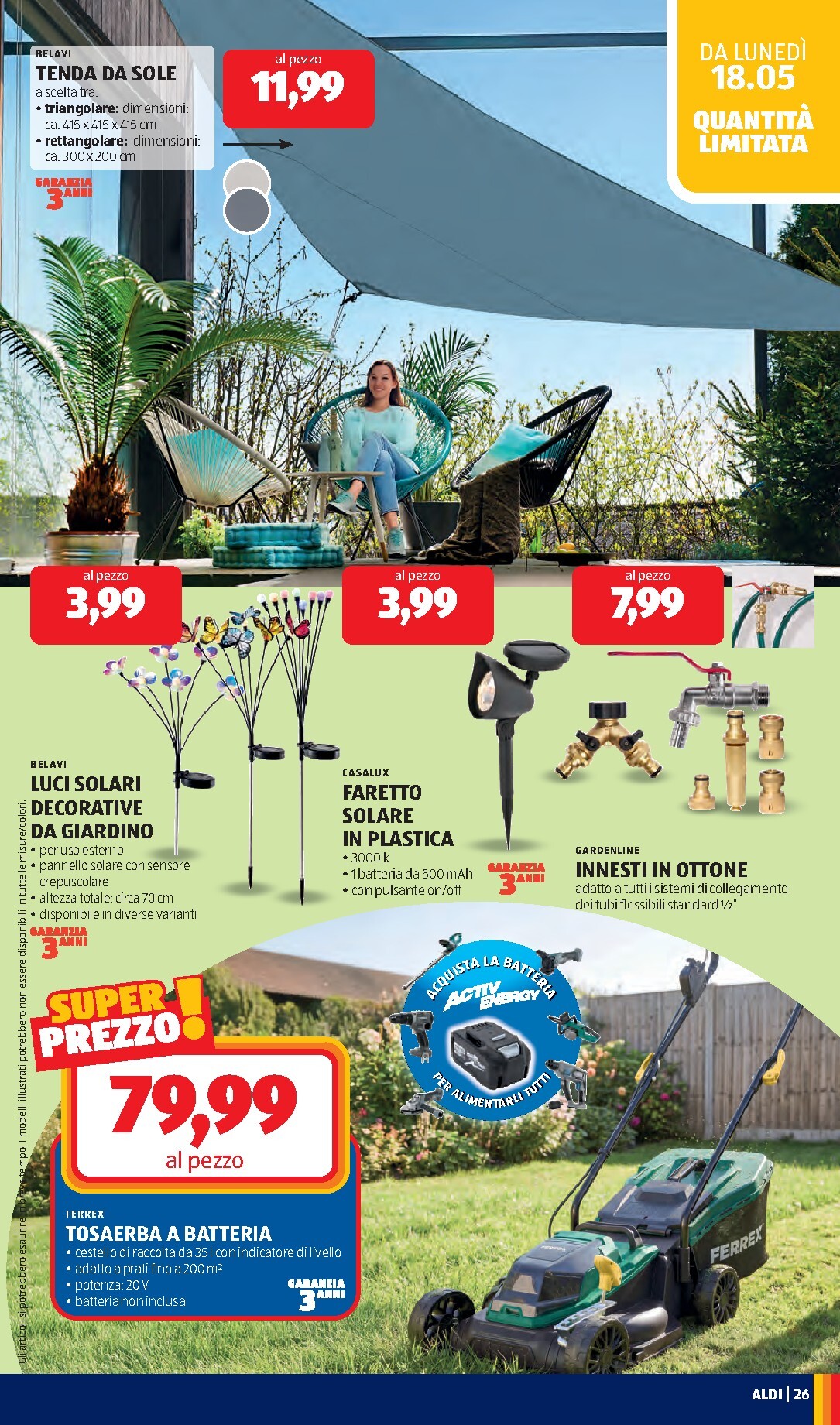 aldi - Volantino ALDI per la prossima settimana dal lunedì 18/05/2026 al domenica 24/05/2026 - page: 27