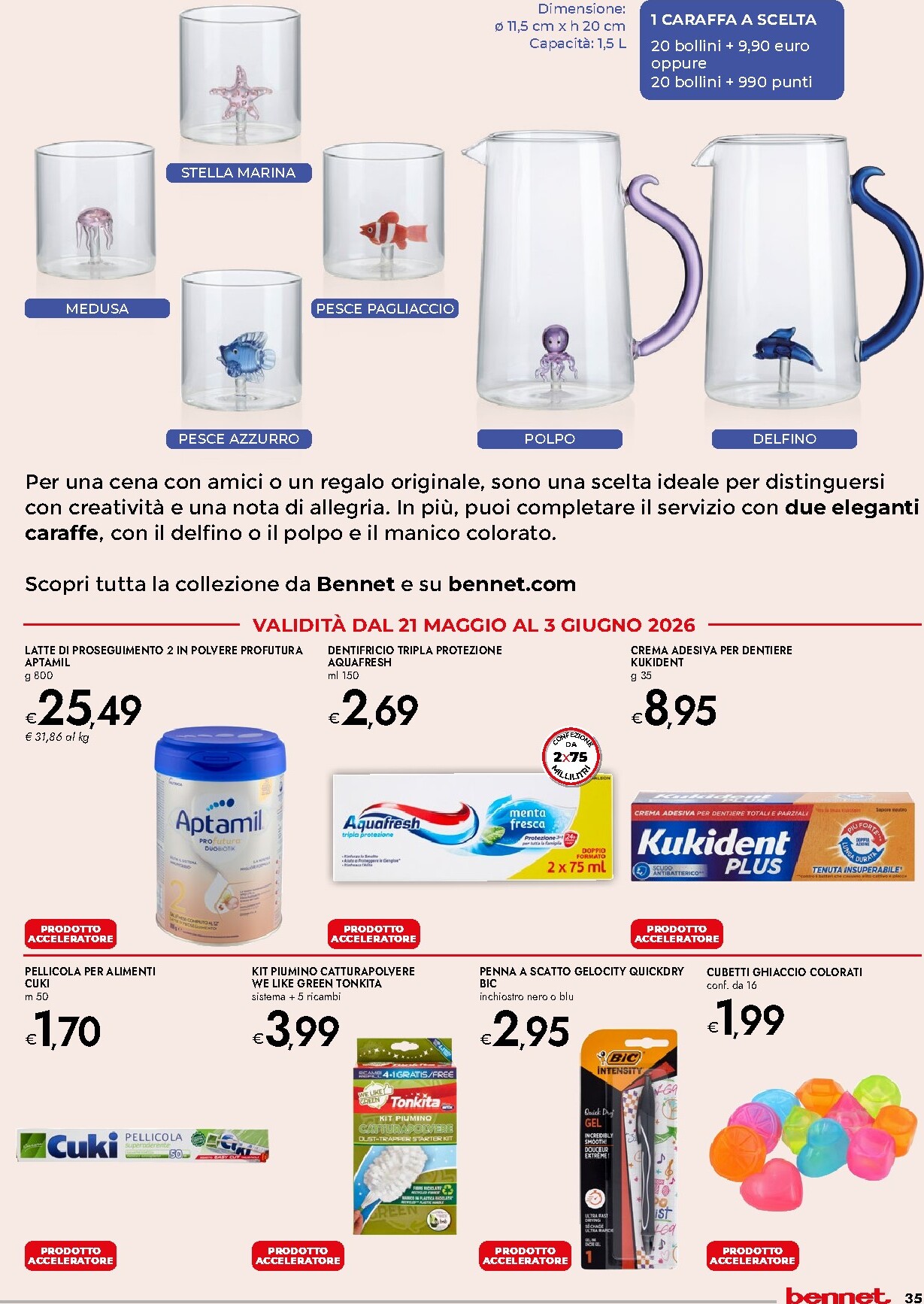 bennet - Volantino attuale di Bennet valido dal giovedì 21/05/2026 al mercoledì 03/06/2026 - page: 35