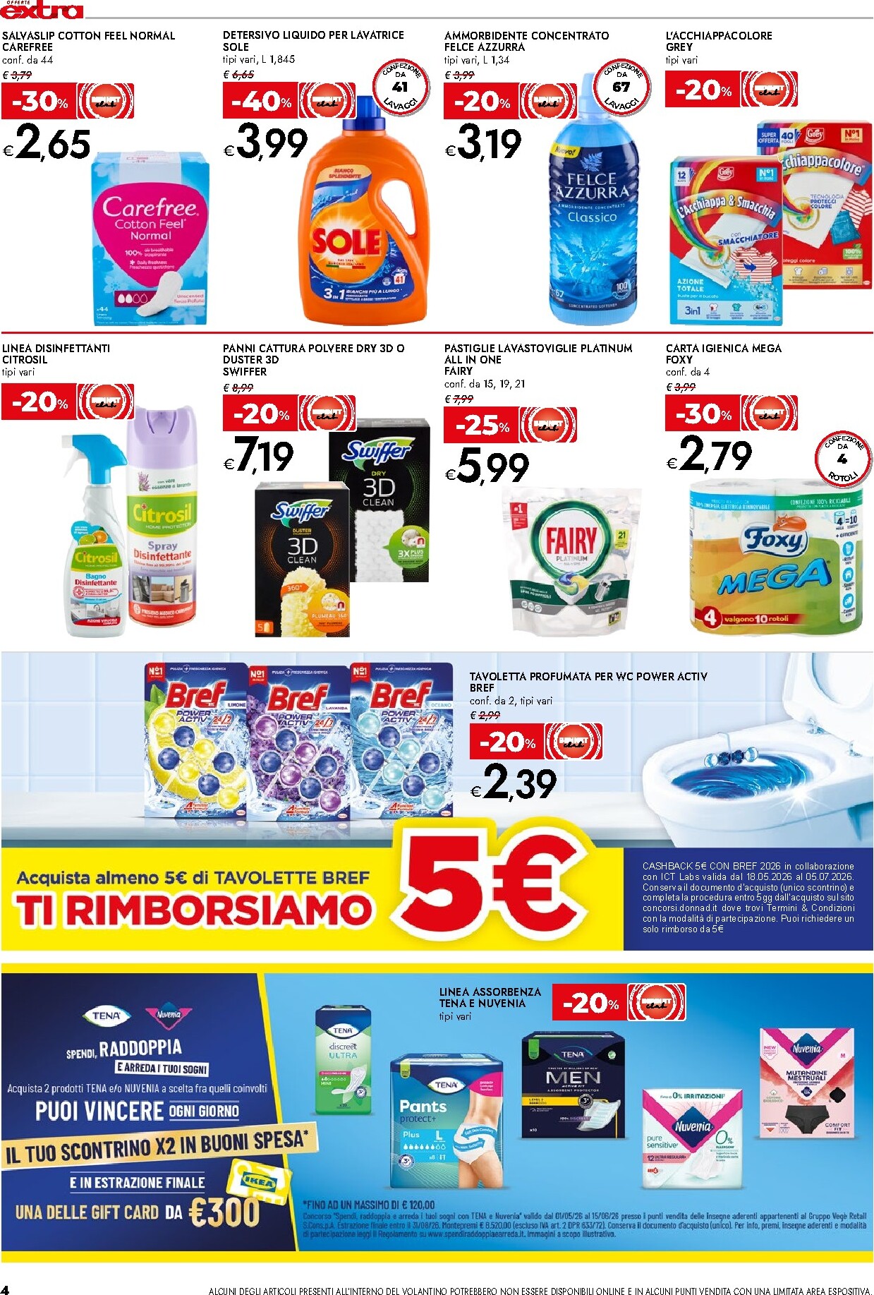 bennet - Volantino attuale di Bennet - Offerte extra valido dal giovedì 28/05/2026 al mercoledì 10/06/2026 - page: 4